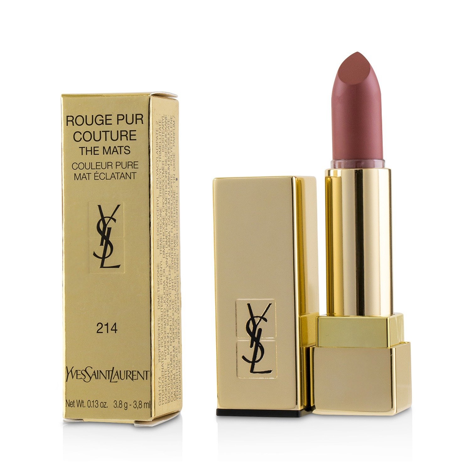 Yves Saint Laurent רוז' פור קוטור The Mats 3.8g/0.13oz