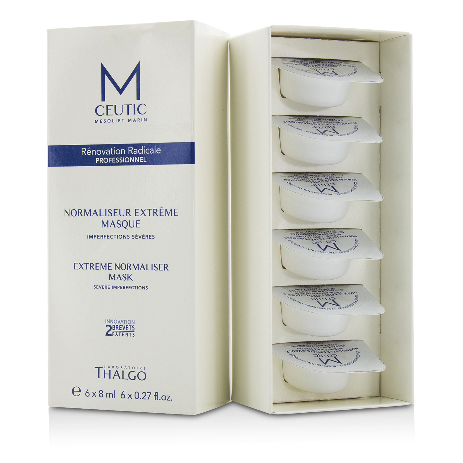 タルゴ Thalgo MCEUTIC Extreme Normaliser Mask - Salon Product 6x8ml/0.27oz