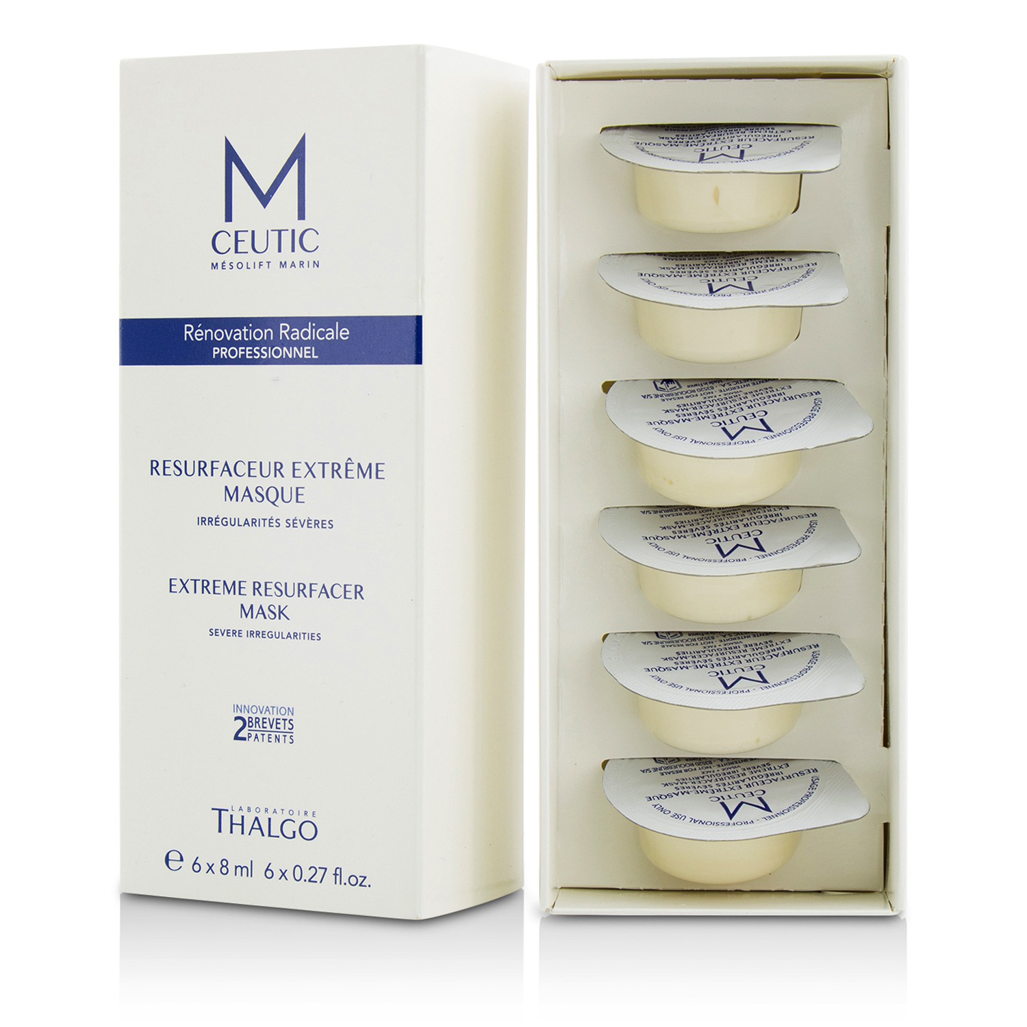 Thalgo MCEUTIC Extreme Resurfacer Mask - Salon Product 6x8ml/0.27oz