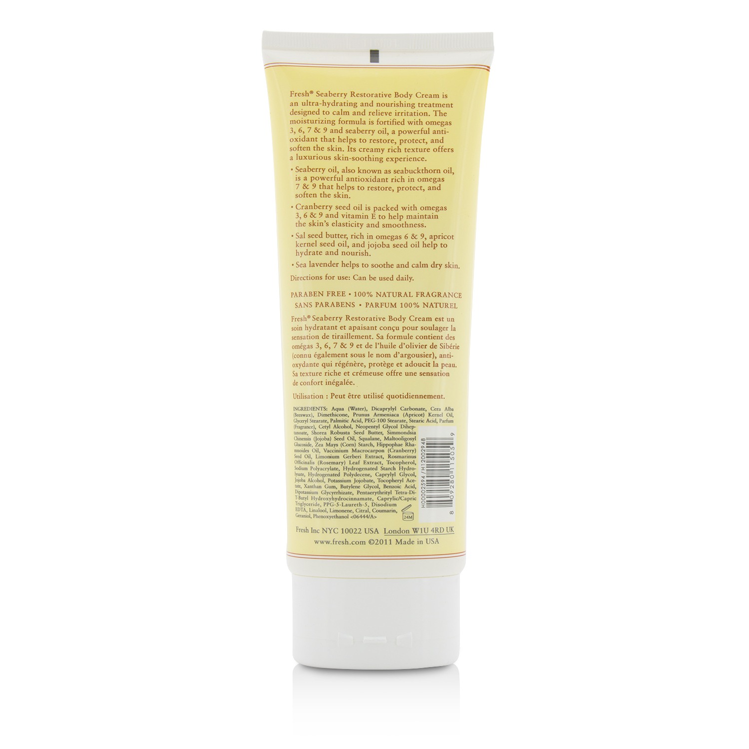 Fresh Seaberry Restorative Body Cream 200ml/6.8oz