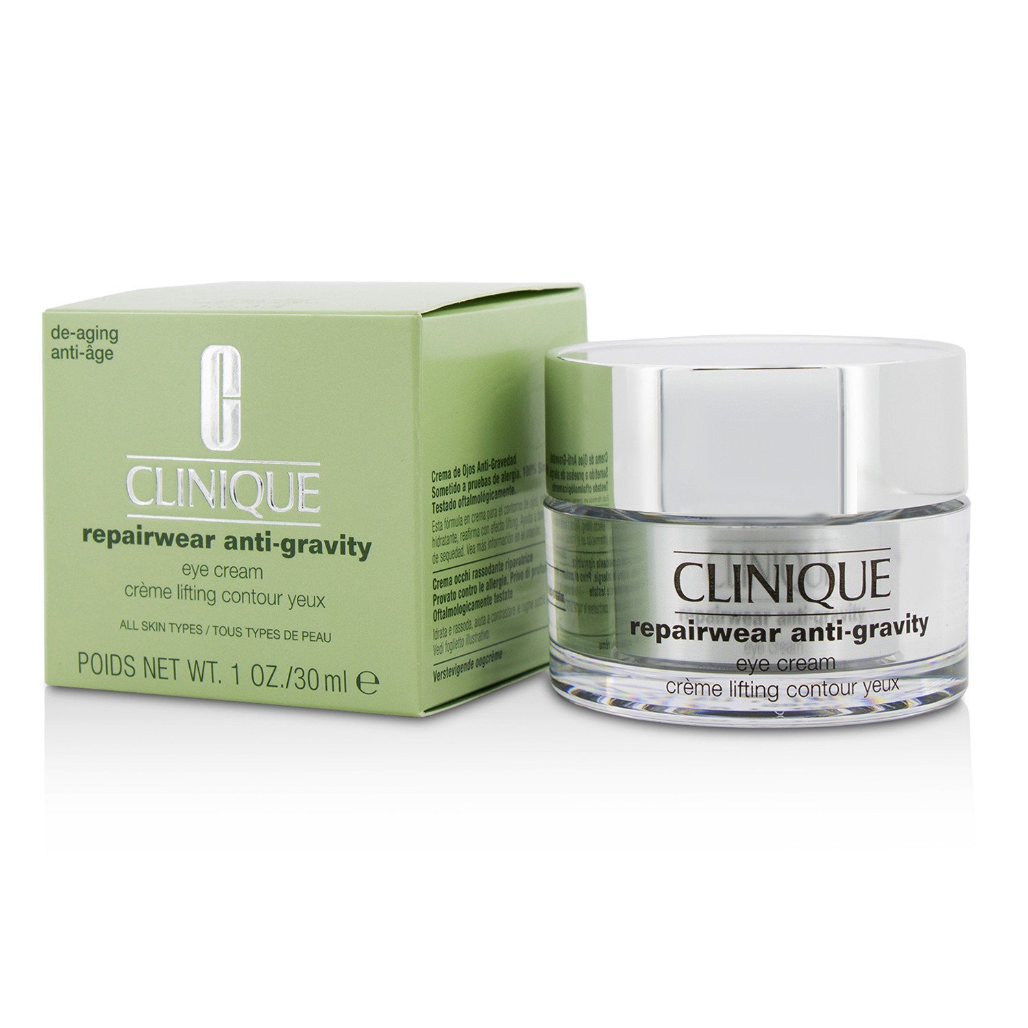 Clinique Repairwear Anti-Gravity Eye Cream - For All Skin Types 30ml/1oz