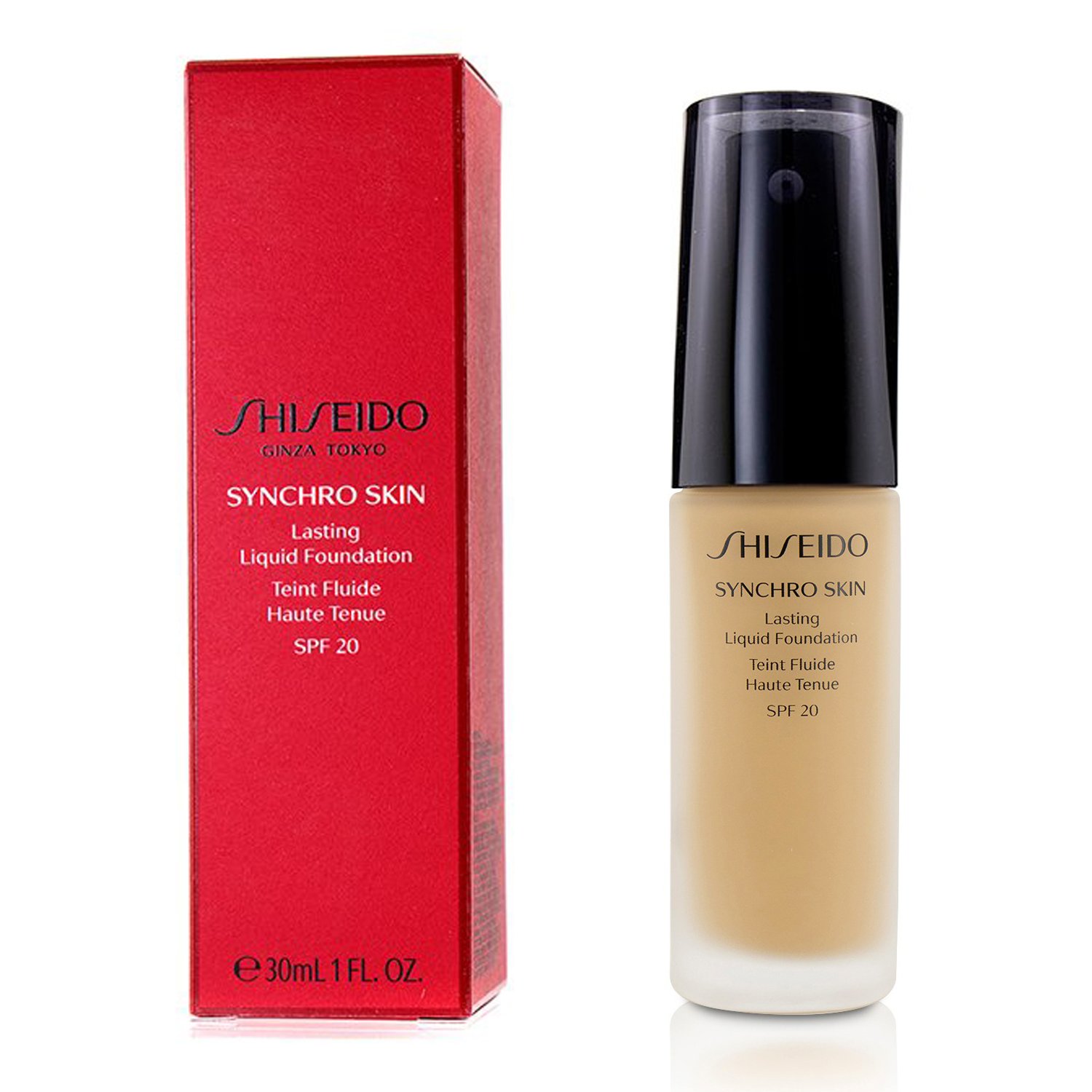 Shiseido سائل أساس طويل الأمد Synchro Skin SPF 2 30ml/1oz