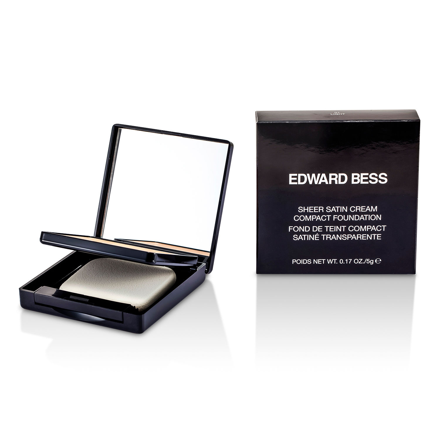 Edward Bess Sheer Satin Cream Compact Foundation 5g/0.17oz