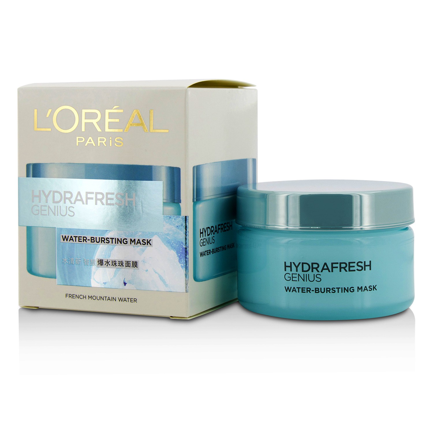 L'Oreal Hydrafresh Genius Water-Bursting Mask 100ml/3.3oz