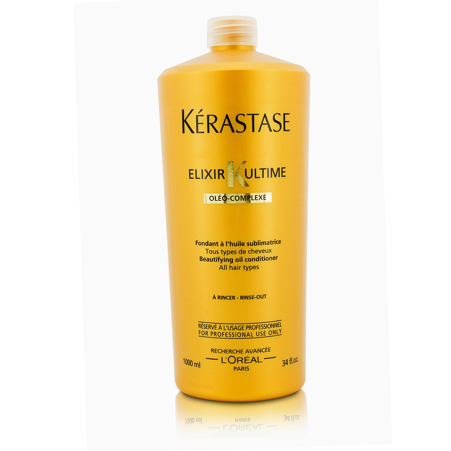 Kerastase Elixir Ultime Oleo-Complexe Beautifying Oil Conditioner (For All Hair Types) 1000ml/33.8oz