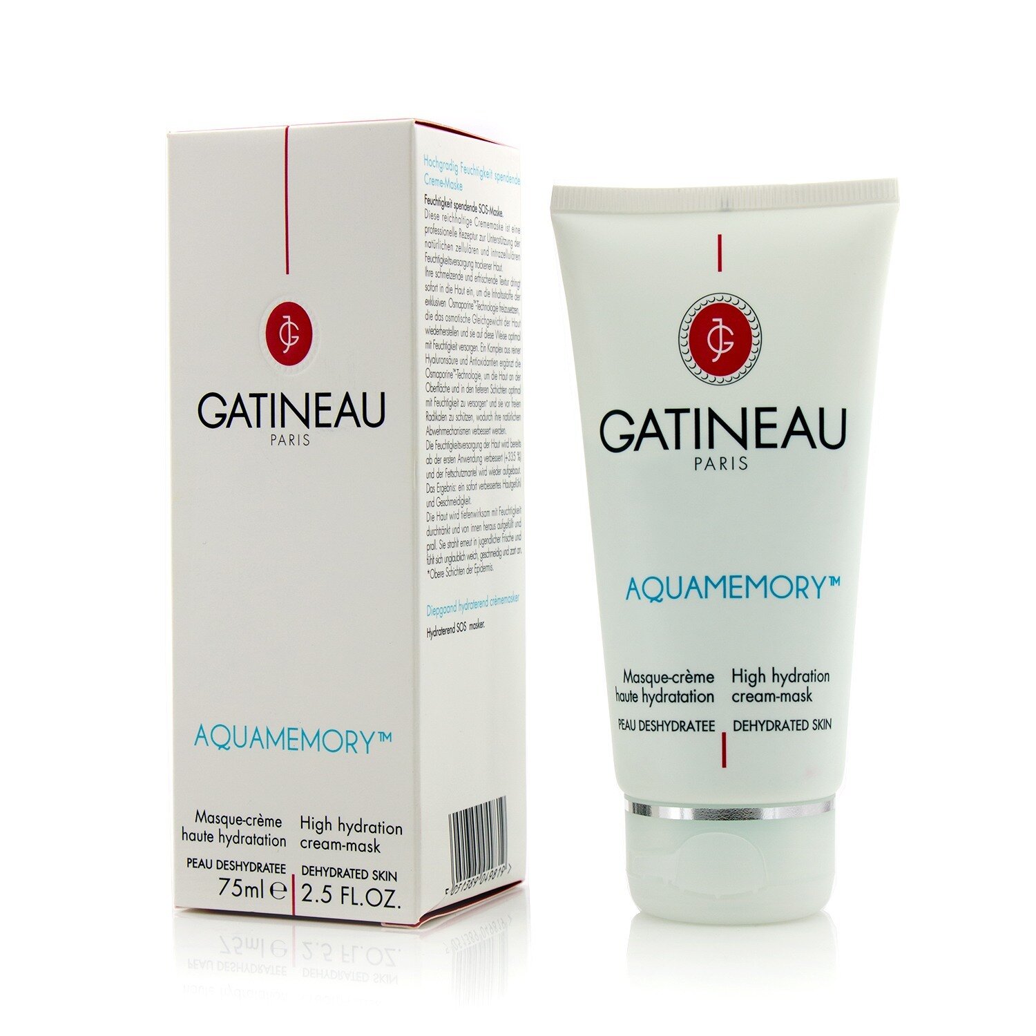 Gatineau Aquamemory High Hydration Cream-Mask - For Dehydrated Skin 75ml/2.5oz