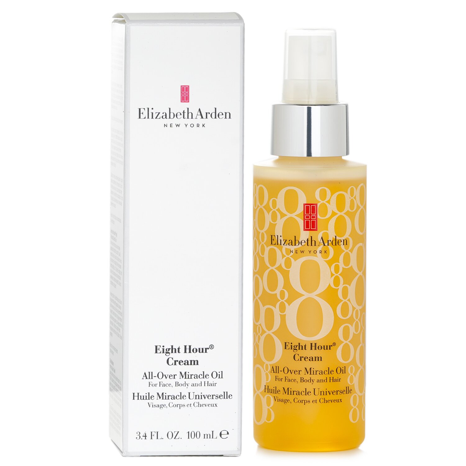 Elizabeth Arden 雅頓 八小時奇跡精油- 臉部、身體&頭髮 100ml/3.4oz