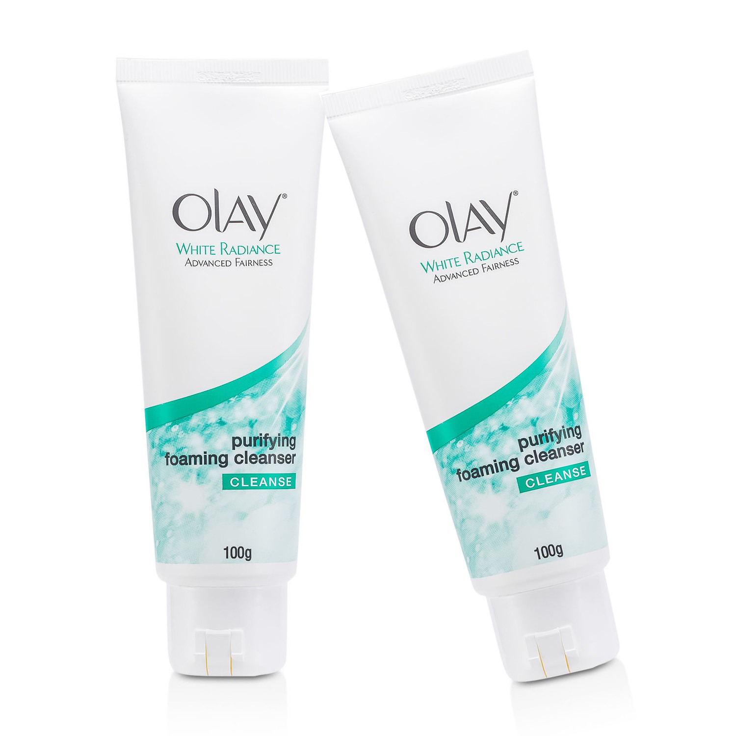 Olay White Radiance Purifying Foaming Cleanser Decode (Duo Pack; Unboxed) 2x100ml/3.3oz