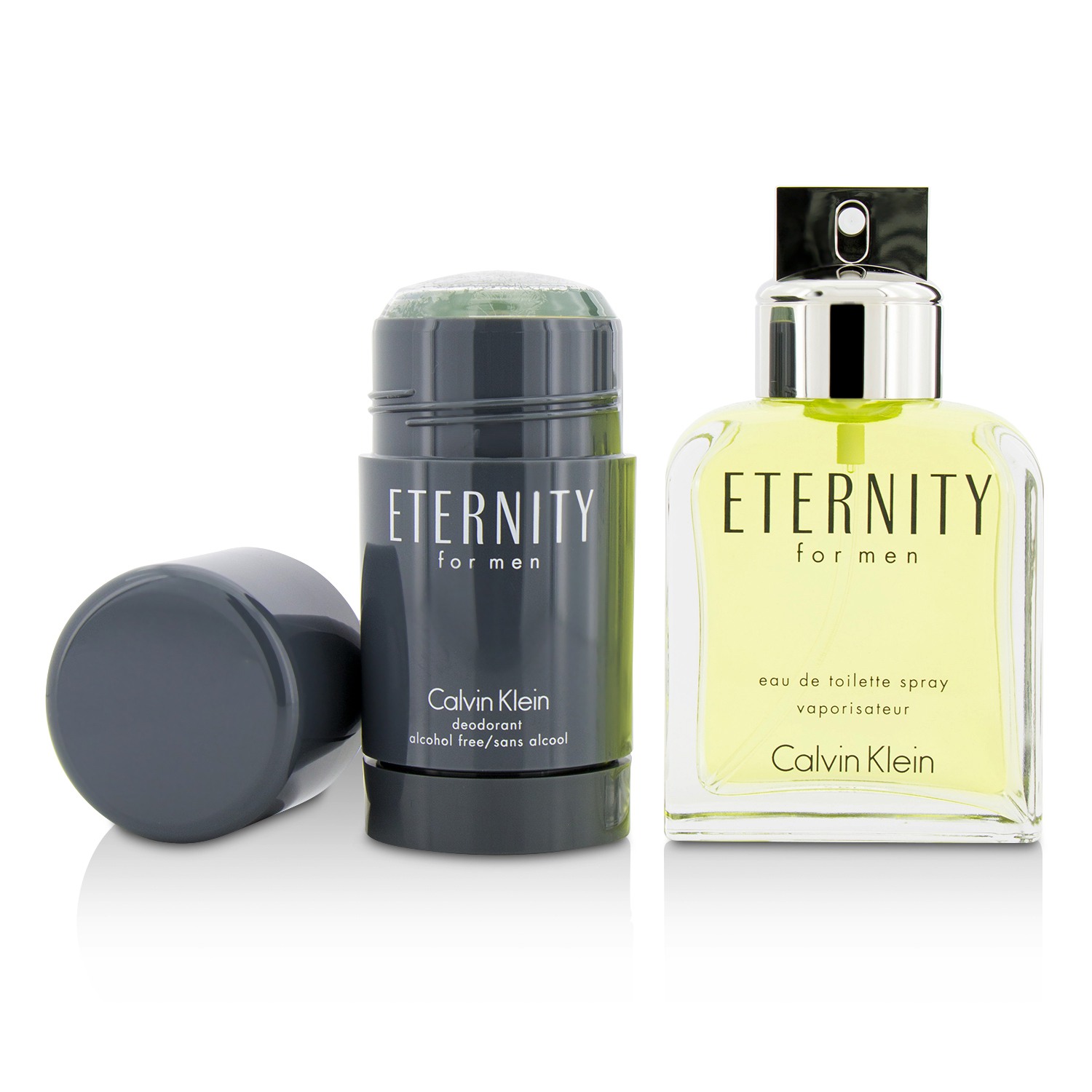 Calvin Klein Eternity Coffret: Eau De Toilette Spray 100ml/3.4oz + Deodorant Stick 75g/2.6oz 2pcs