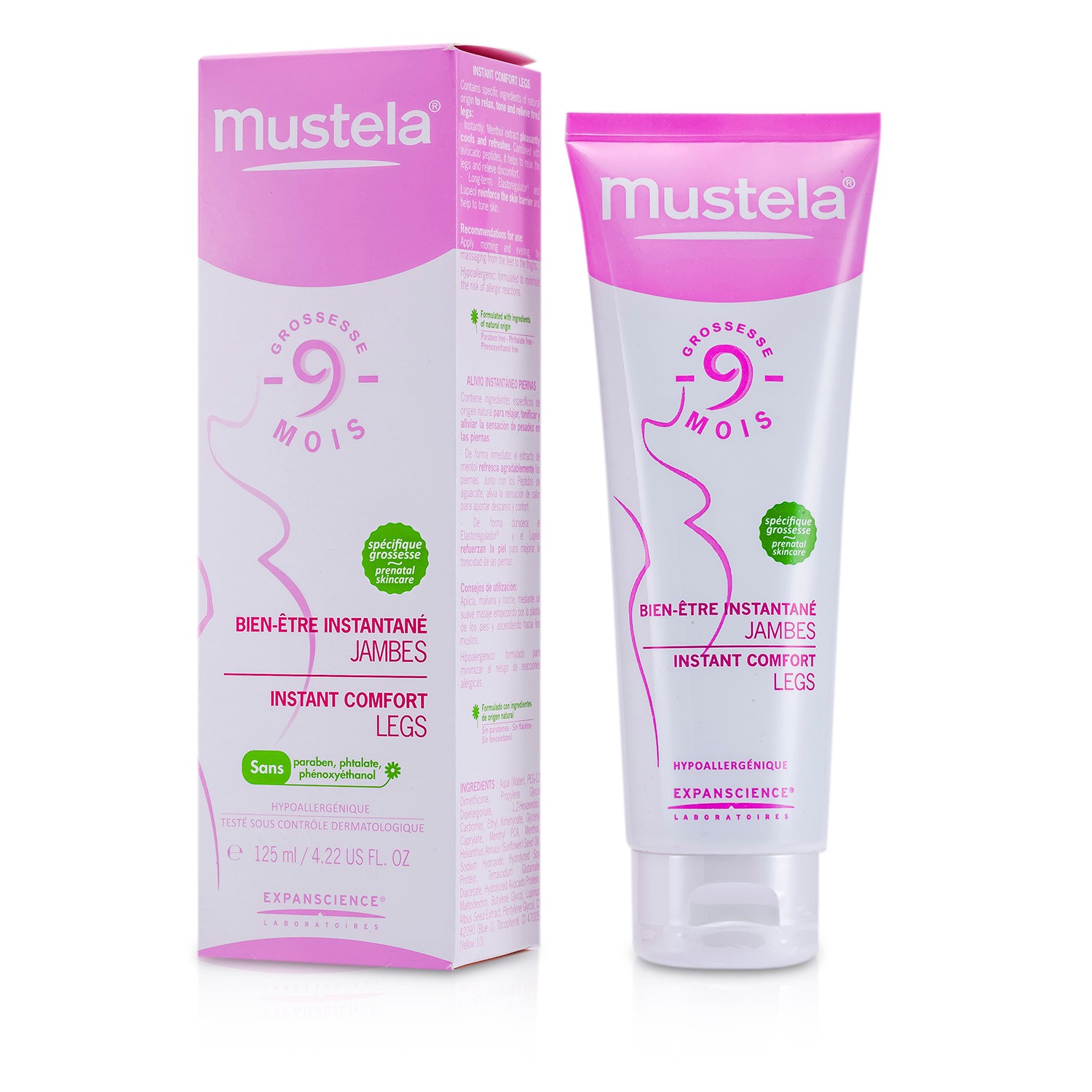 Mustela Instant Comfort Legs (Exp. Date: 03/2017) 125ml/4.22oz