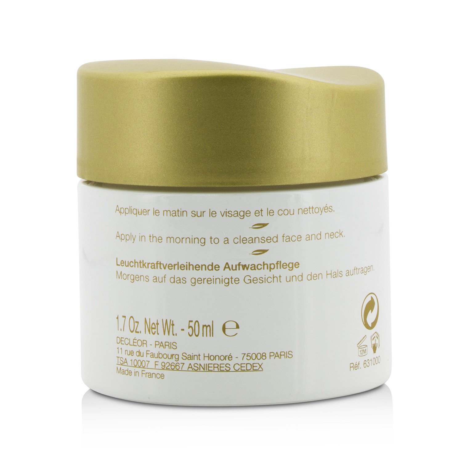 Decleor Aurabsolu Intense Glow Awakening Cream - For Tired Skin 50ml/1.7oz