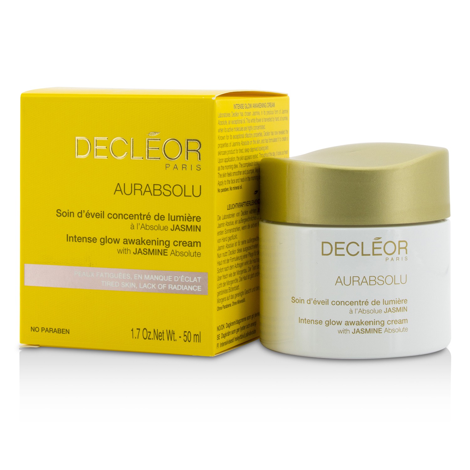 Decleor Aurabsolu Intense Glow Awakening Cream - For Tired Skin 50ml/1.7oz