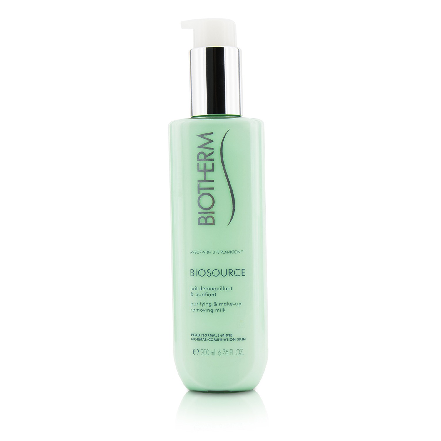 Biotherm Biosource Purifying & Make-Up Removing Milk - For Normal/Combination Skin 200ml/6.76oz