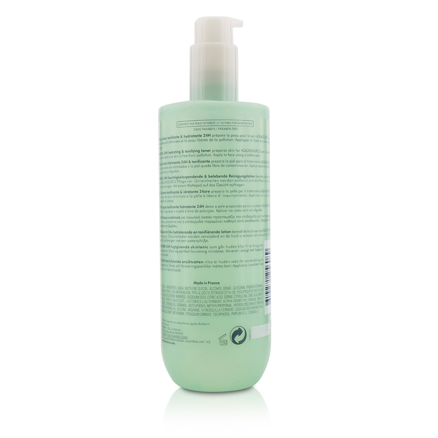 Biotherm Biosource 24H Hydrating & Tonifying Toner - For Normal/Combination Skin 400ml/13.52oz