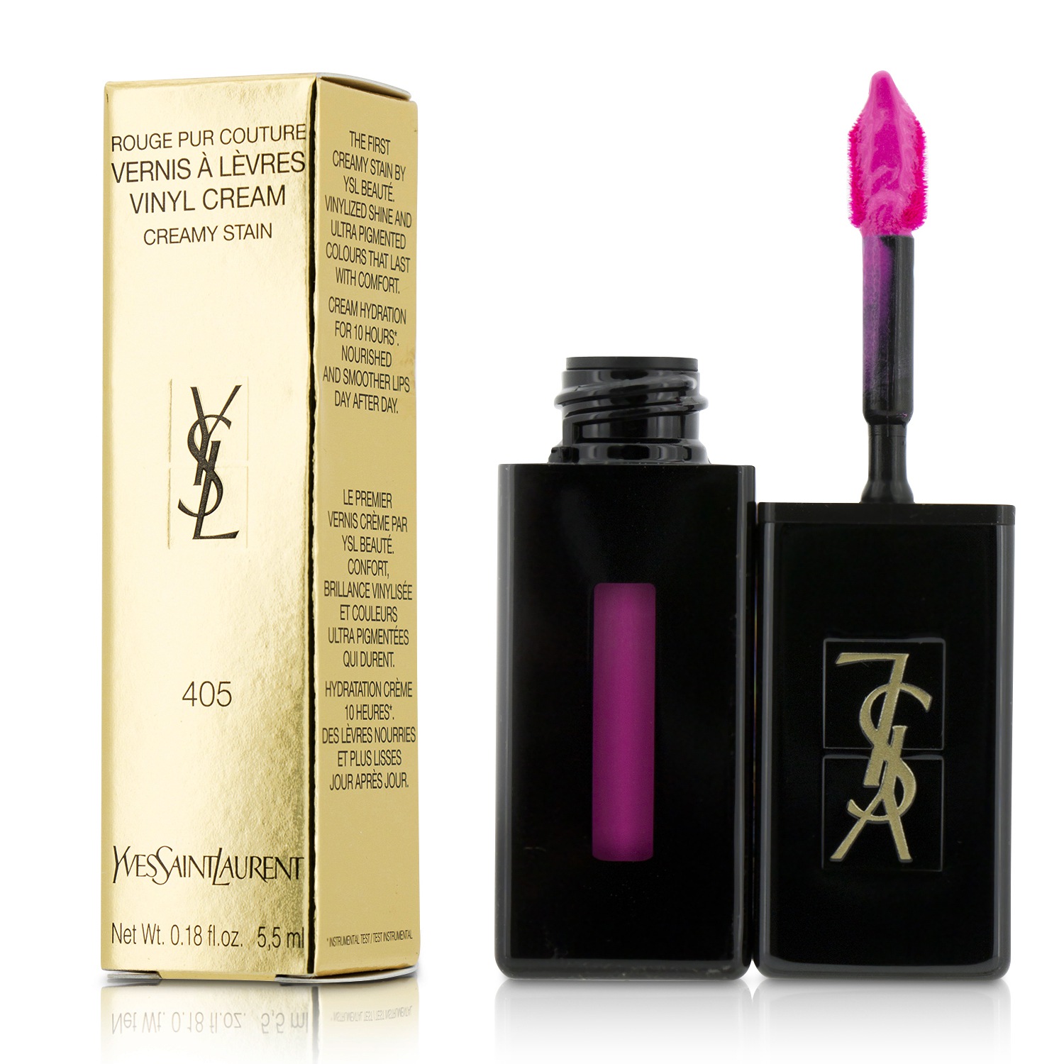 圣罗兰(YSL) Yves Saint Laurent 黑管唇釉 5.5ml/0.18oz