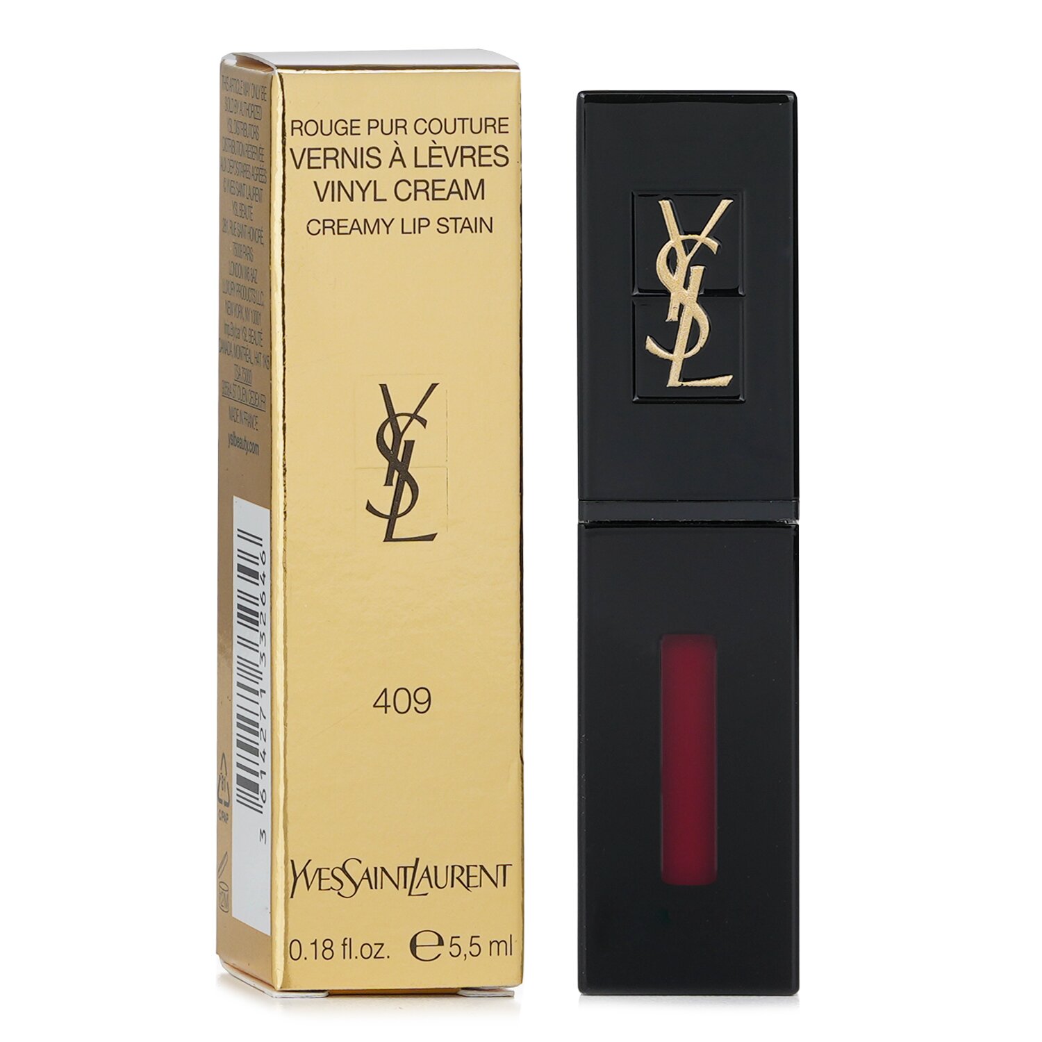 Yves Saint Laurent Rouge Pur Couture Vernis A Levres Vinyl Cream Creamy Stain 5.5ml/0.18oz