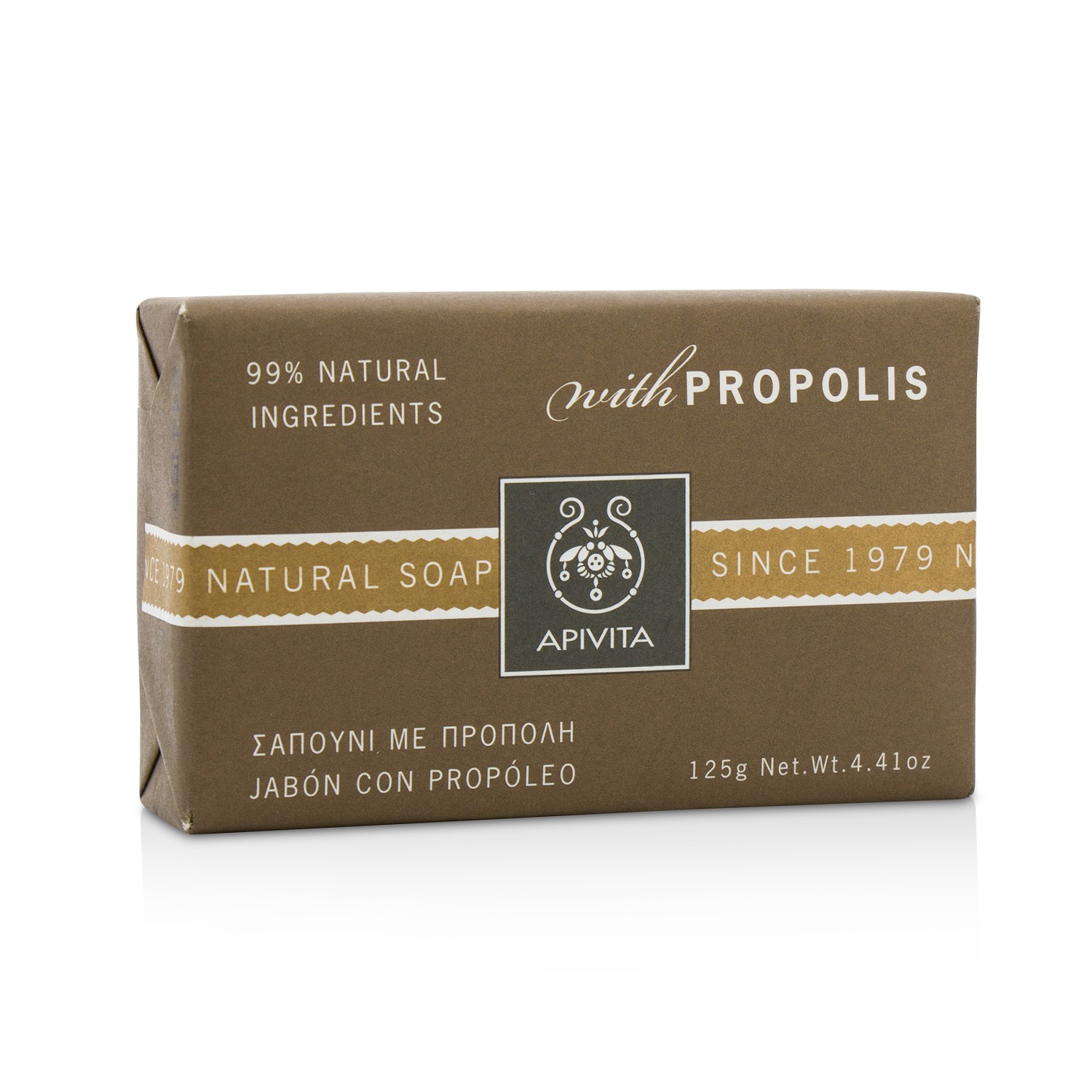 Apivita Jabón Natural Con Propóleos 125g/4.41oz