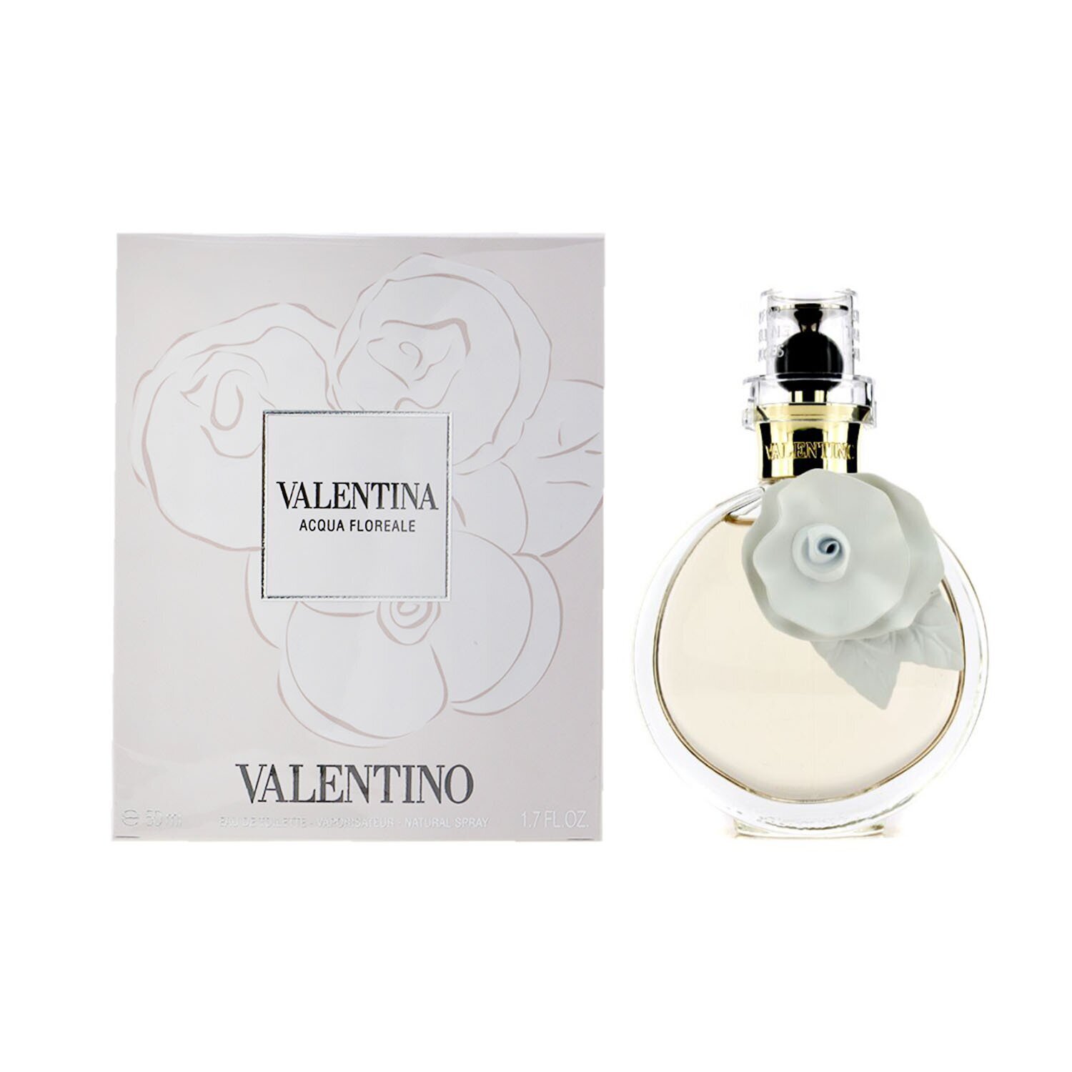 华伦天奴  Valentino 华伦蒂娜花漾佳人淡香水 50ml/1.7oz