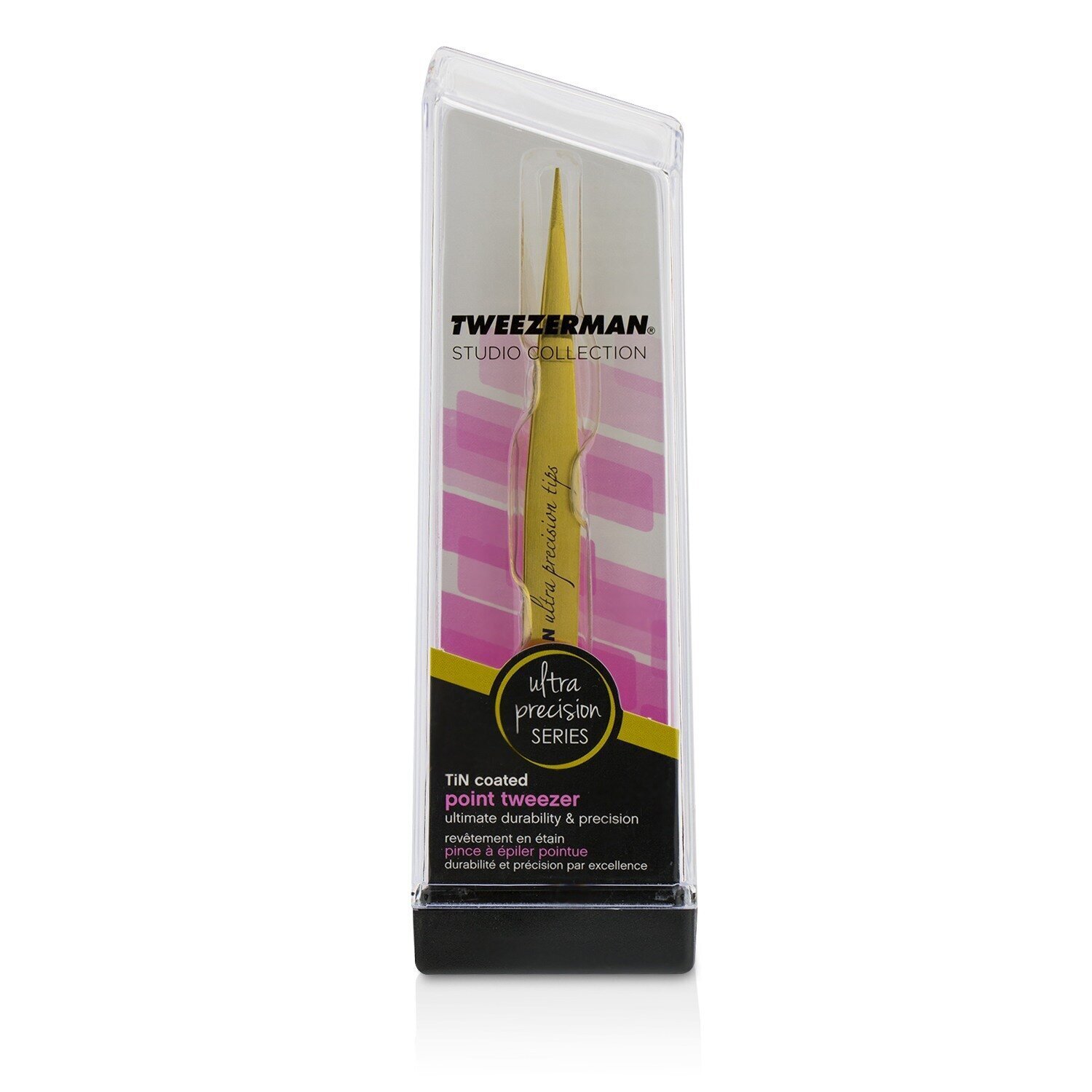 Tweezerman Point Tweezer Ultra Precision (Tin Coated) (Studio Collection) Picture Color