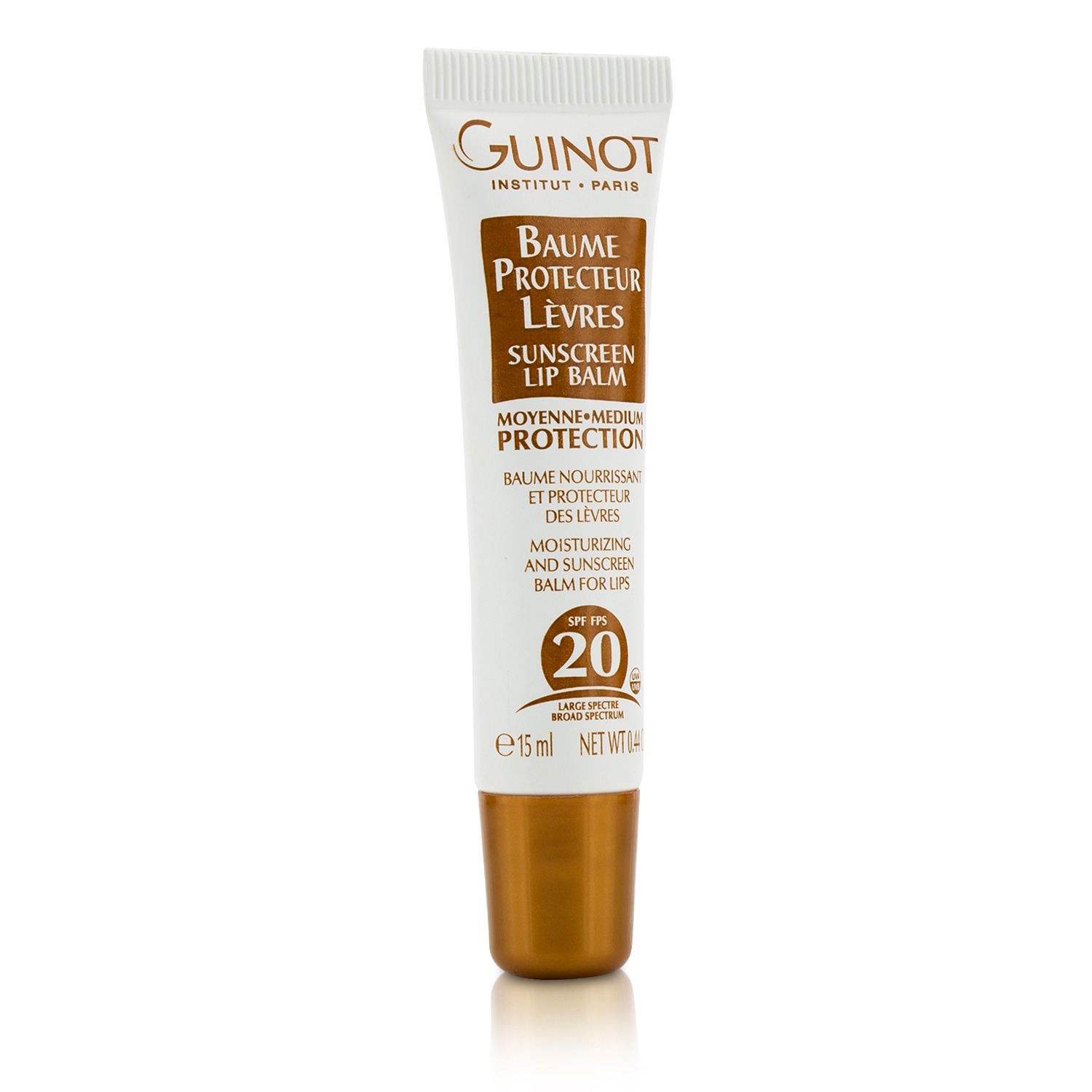 Guinot 維健美  保濕防曬護唇膏SPF20 15ml/0.44oz