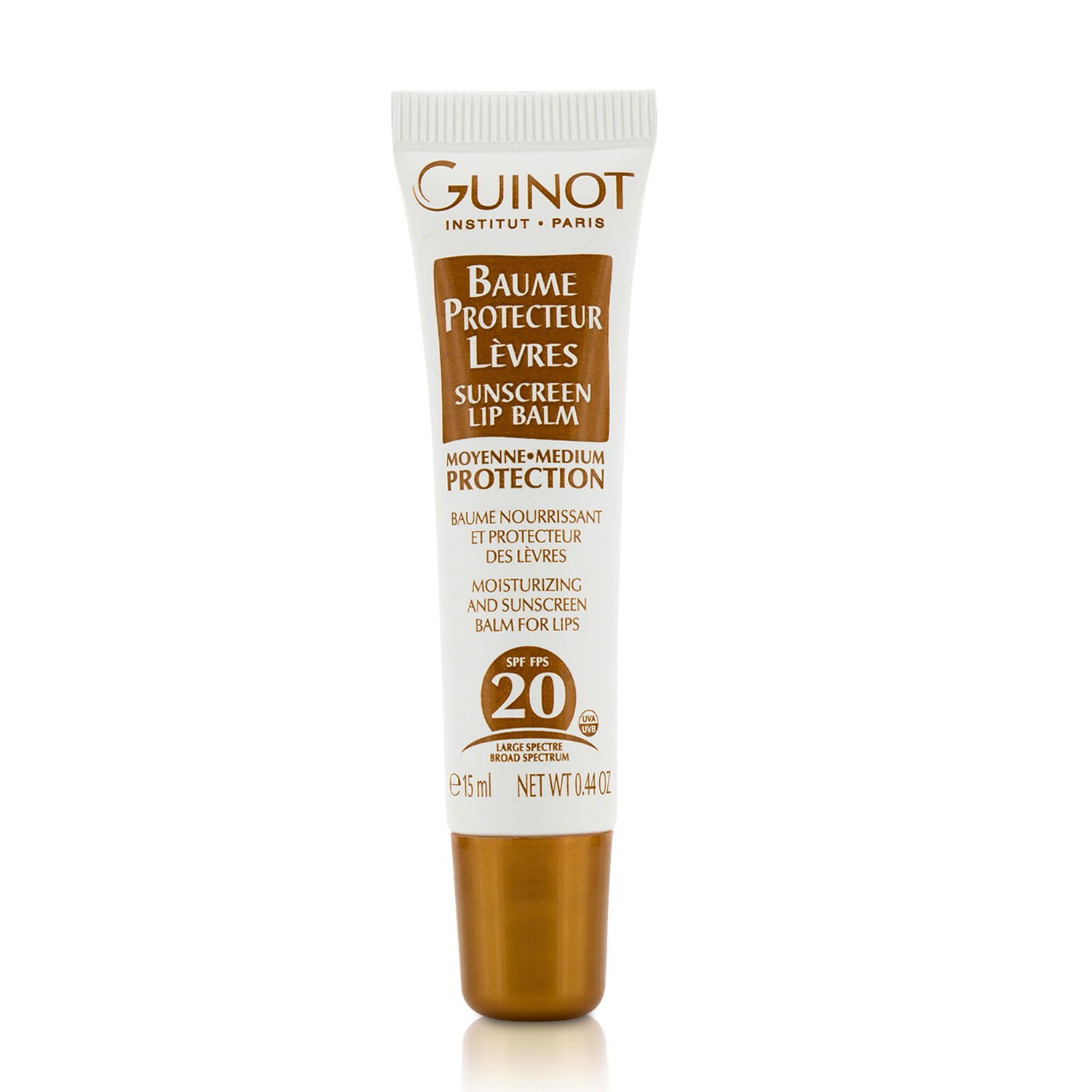 Guinot 維健美  保濕防曬護唇膏SPF20 15ml/0.44oz