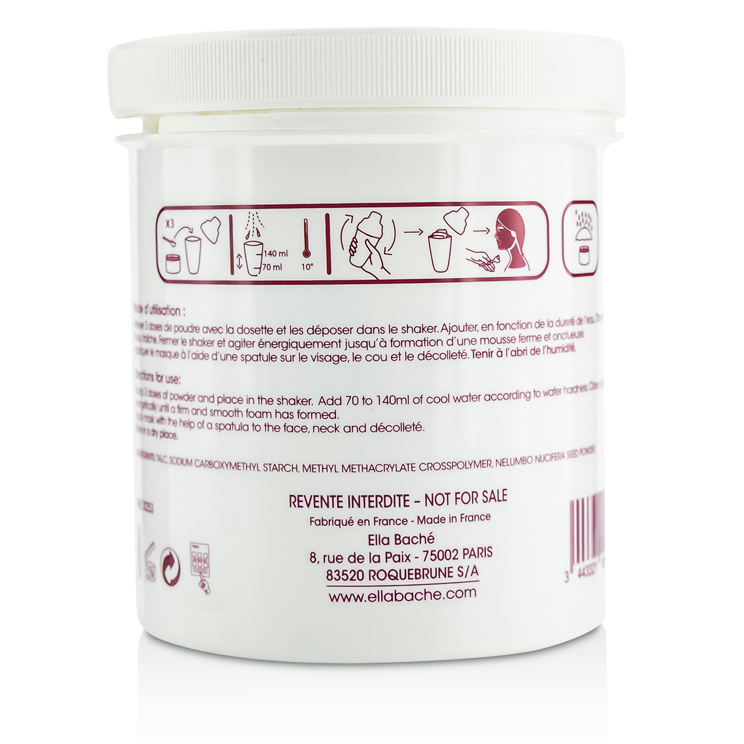 Ella Bache Mặt Nạ Bọt Trẻ Hóa (Sản phẩm salon) 150g/5.29oz