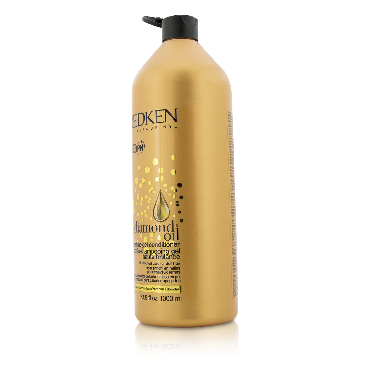 Redken Diamond Oil High Shine Gel Conditioner (For Dull Hair) 1000ml/33.8oz