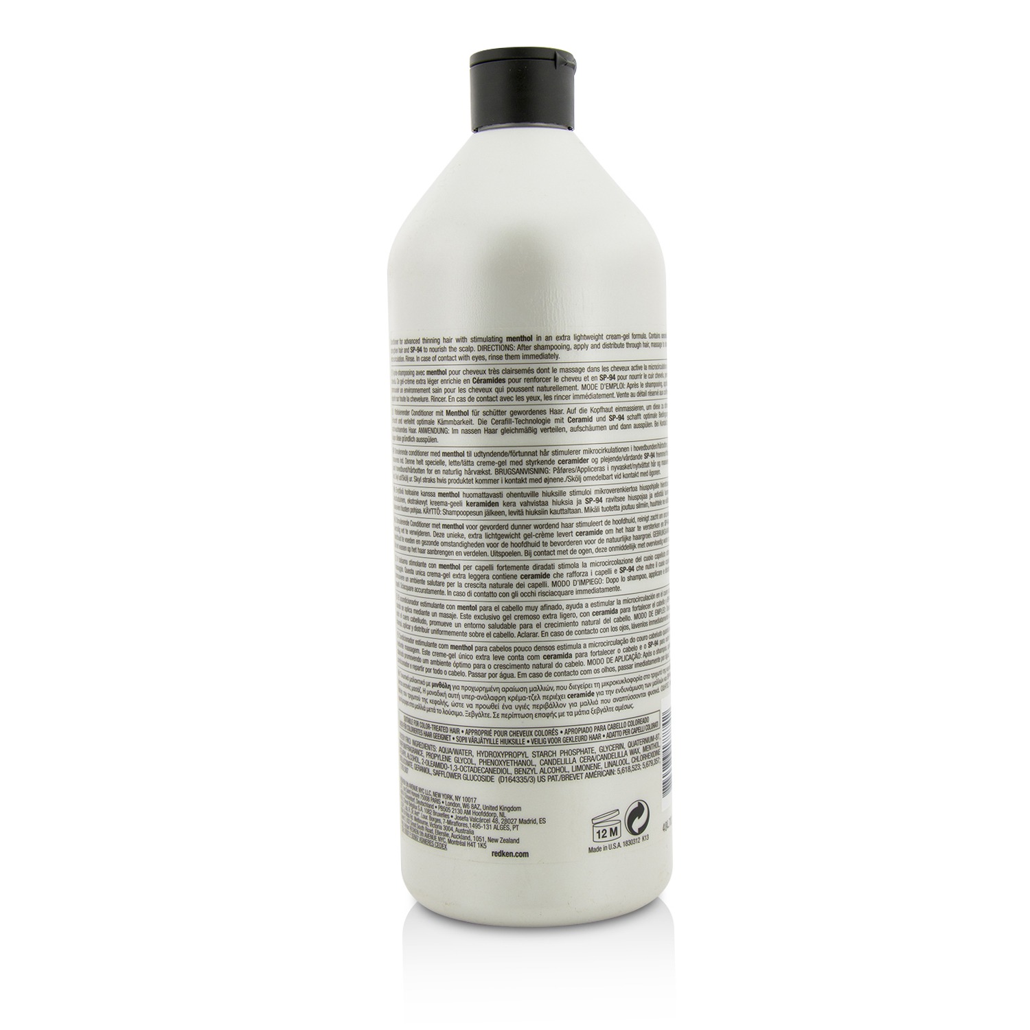 Redken Cerafill Retaliate Stimulating Conditioner (For Advanced Thinning Hair) 1000ml/33.8oz