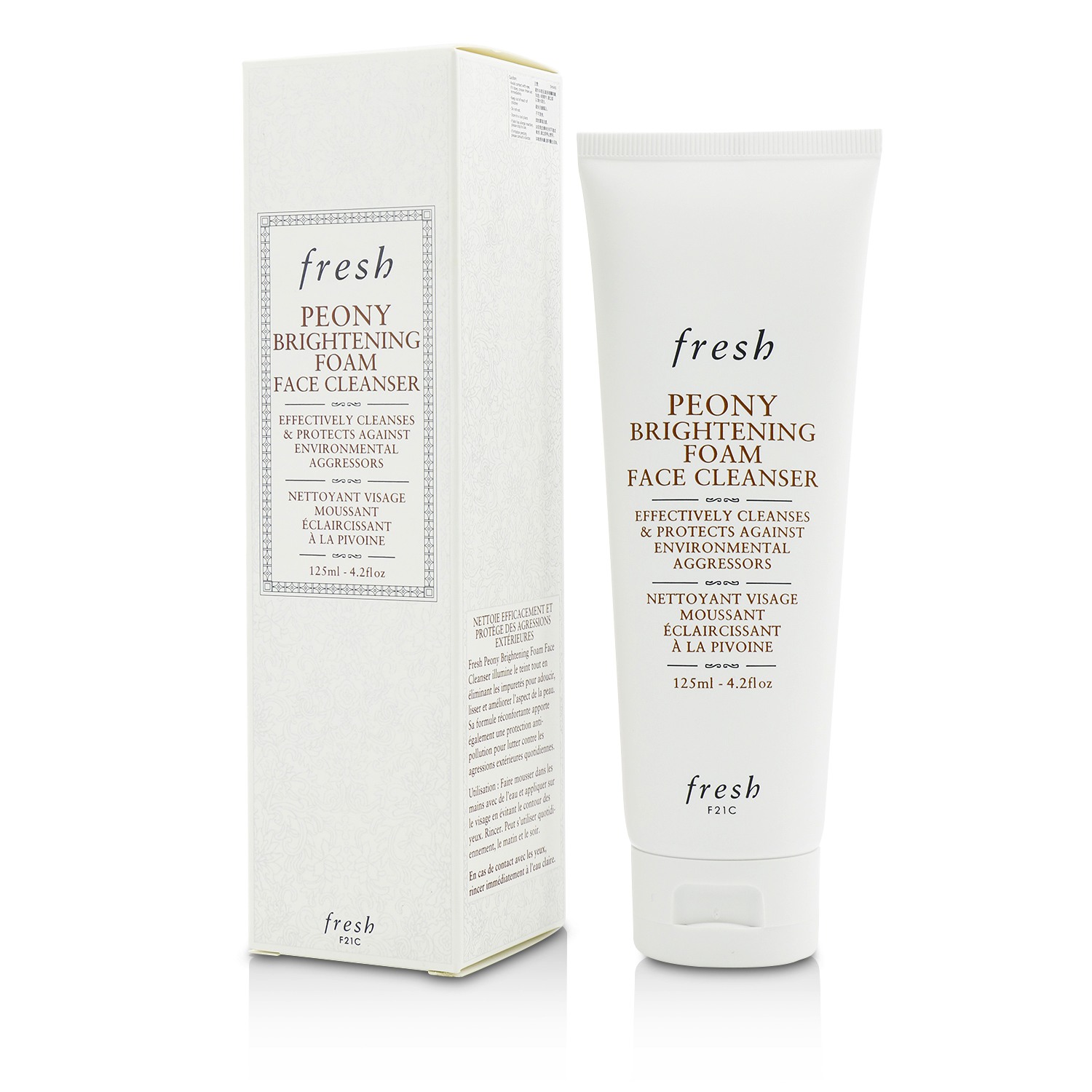 フレッシュ Fresh ピオニー ブライトニング フォーム フェイス クレンザー 125ml/4.2oz