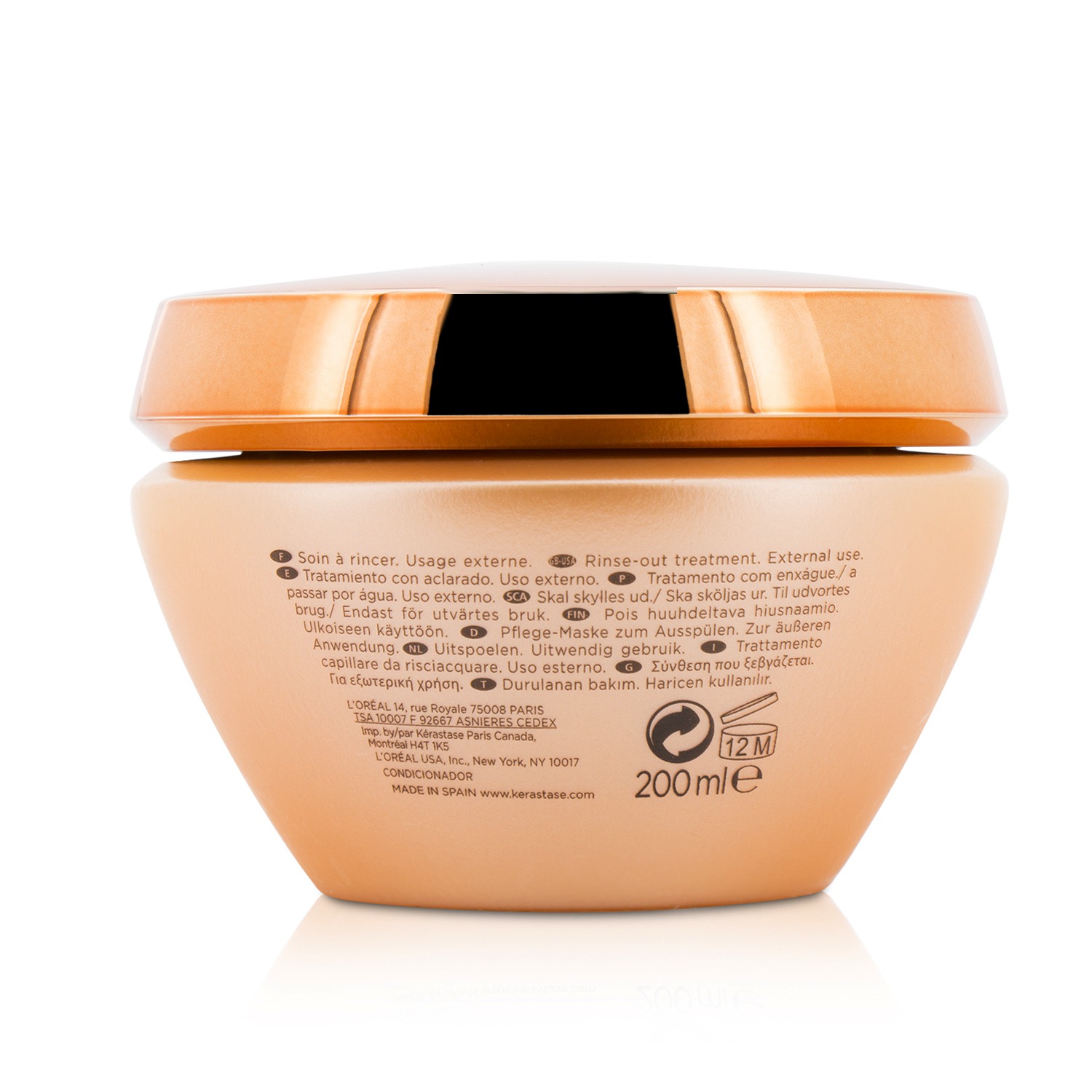 Kerastase Discipline Masque Curl Ideal Shape-in-Motion Masker (Untuk Rambut Keriting Yang Sangat Mengembang) 200ml/6.8oz