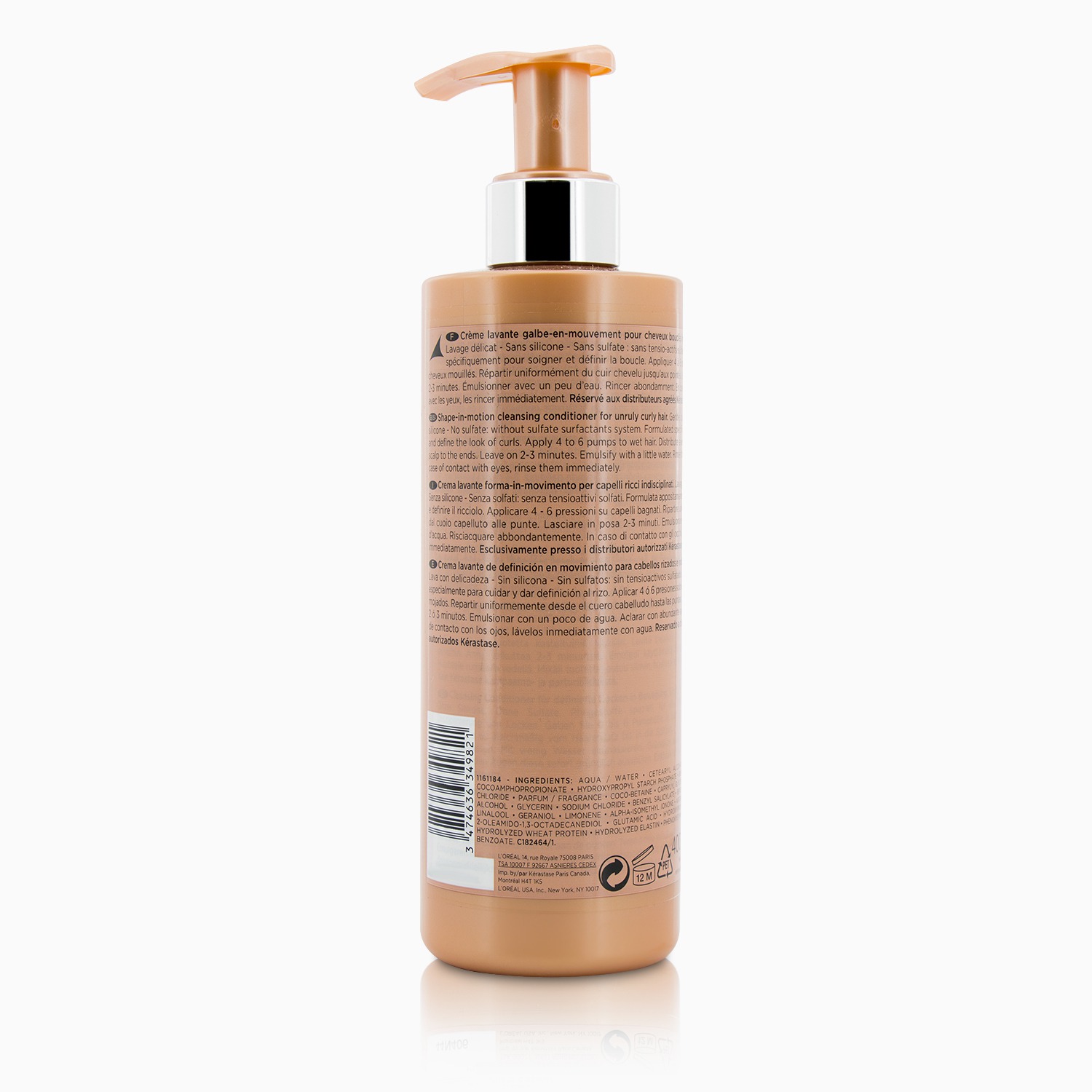 Kerastase بلسم منظف Discipline Cleansing Conditioner Curl Ideal Shape-in-Motion (للشعر المجعد العنيد) 400ml/13.5oz