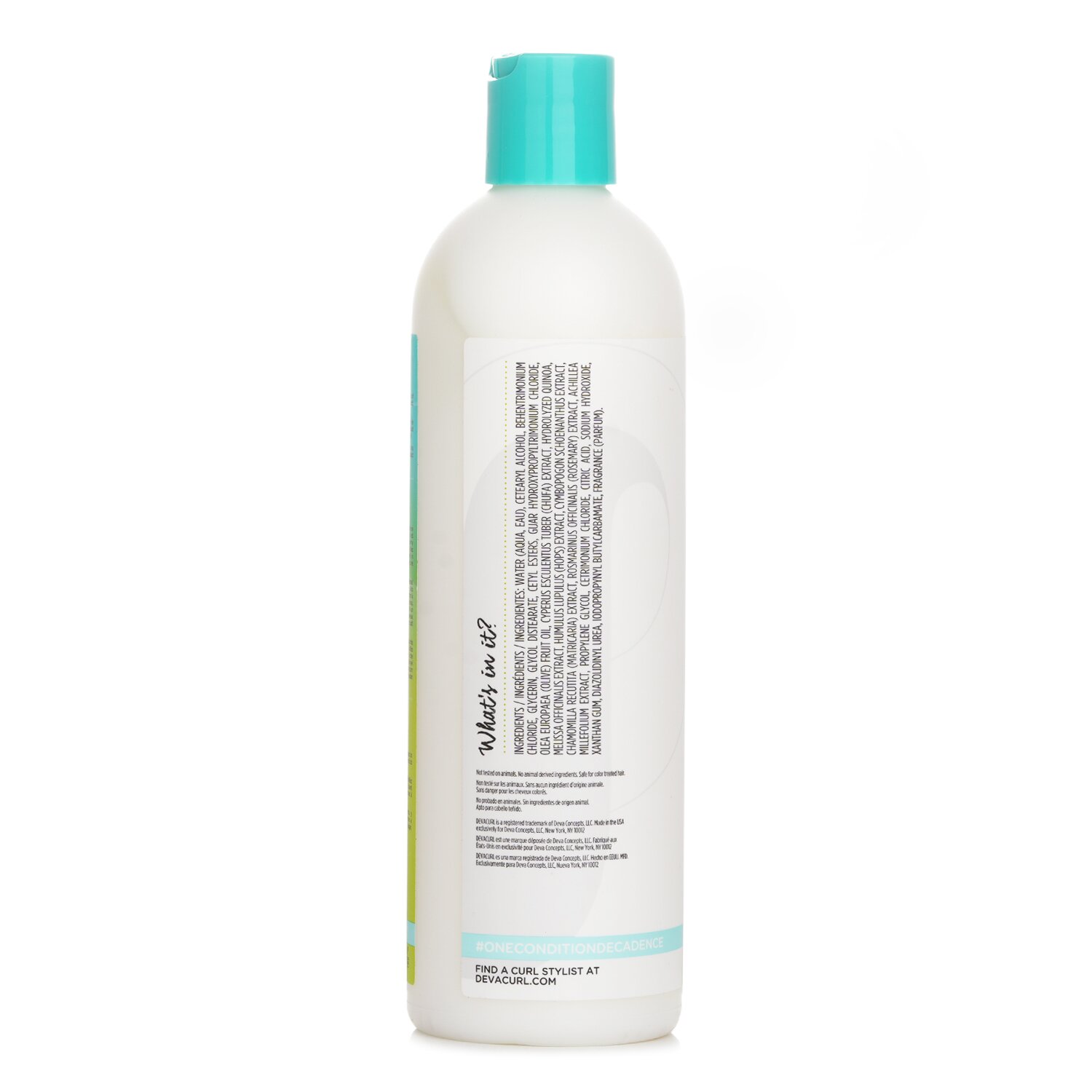 DevaCurl One Condition Decadence (Ultra Moisturizing Milk Conditioner - For Super Curly Hair) 355ml/12oz