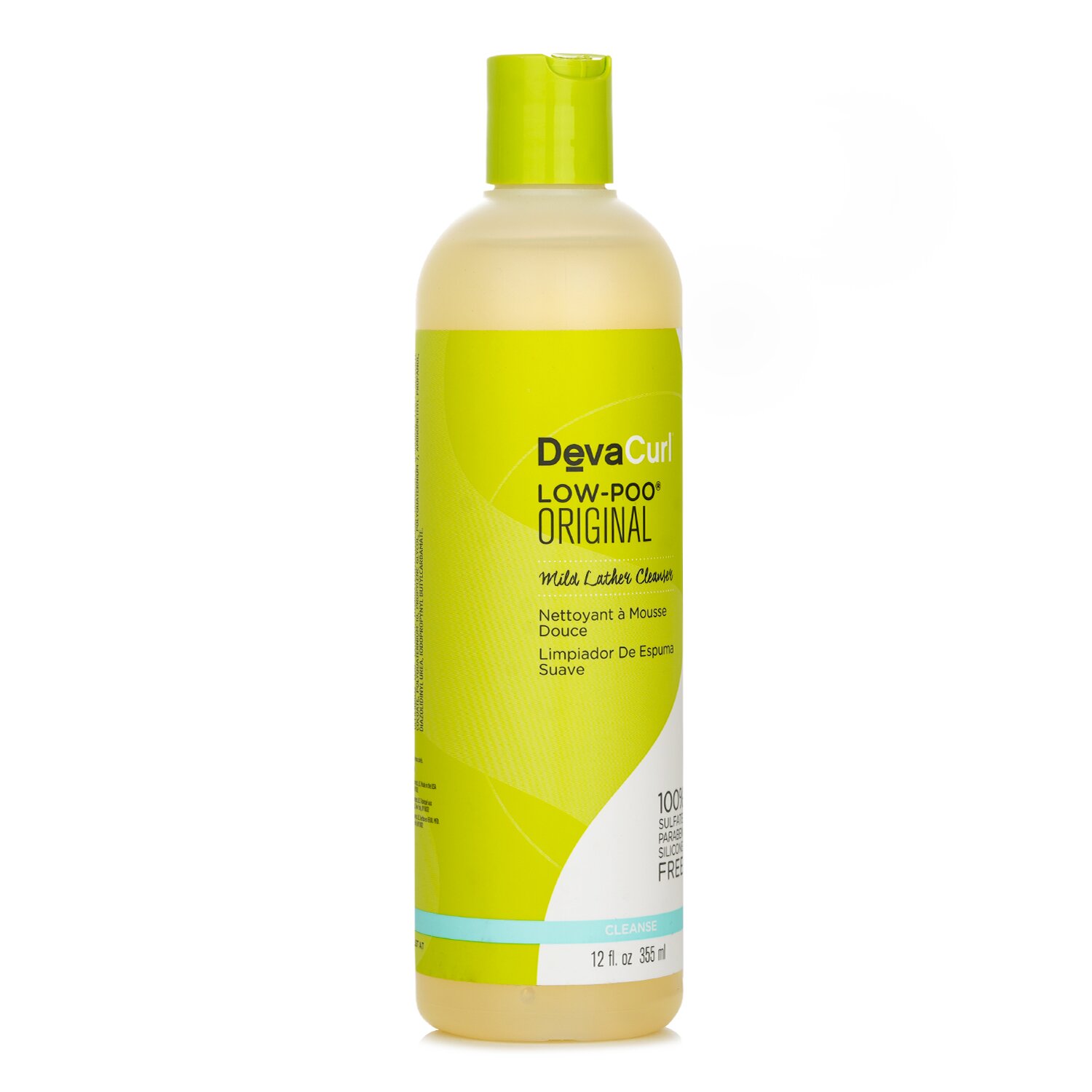 德娃  DevaCurl 低量清洁原液 (微量泡沫 - 针对卷发) 355ml/12oz