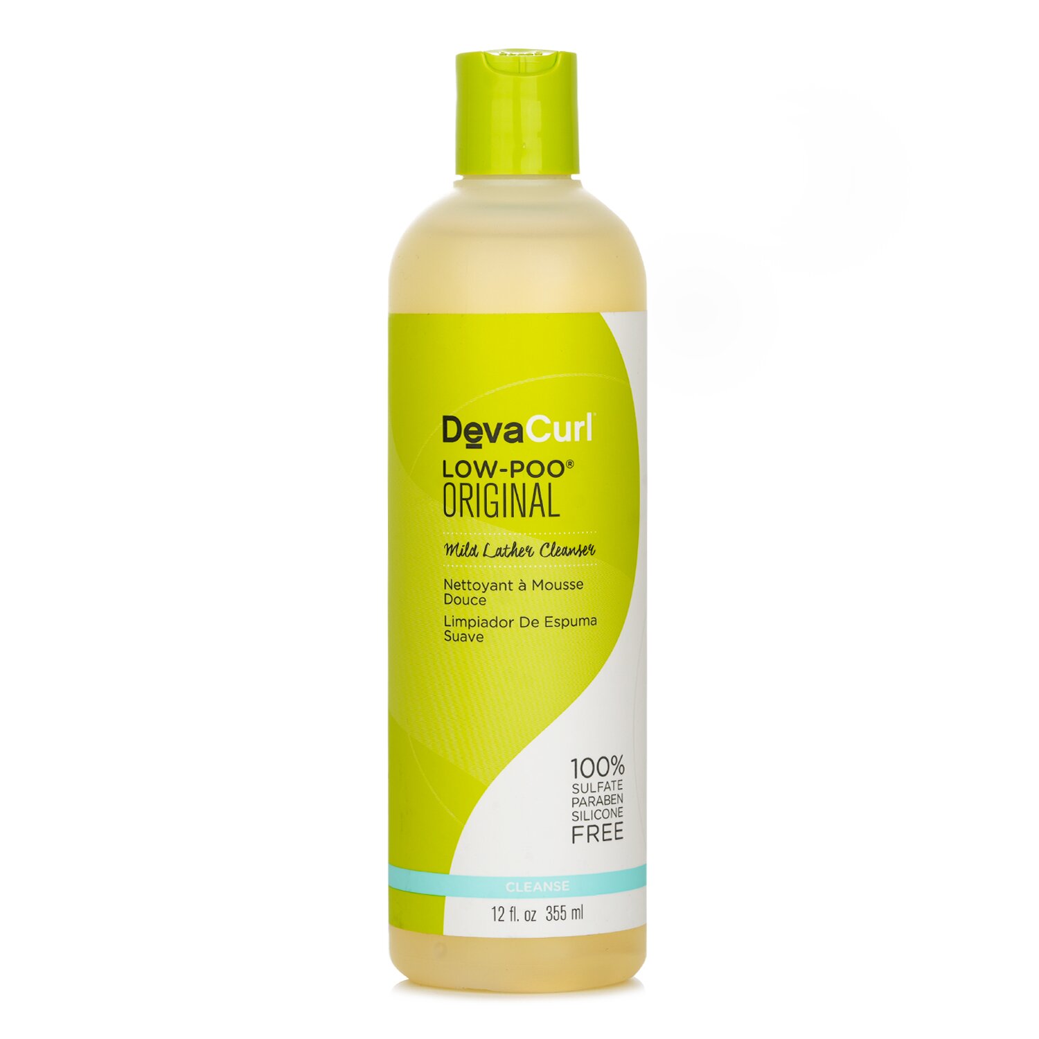 DevaCurl Az Poo Original (Yüngül Köpük Təmizləyici - Buruq Saçlar Üçün) 355ml/12oz