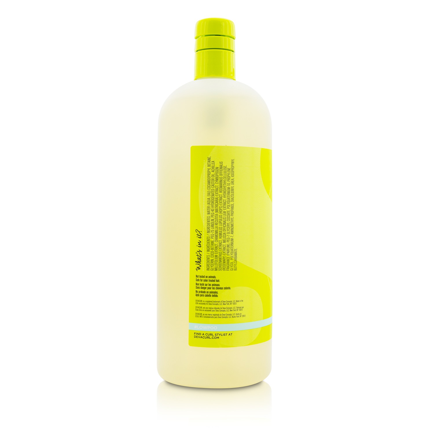 DevaCurl Low-Poo Original (Mild Lather Cleanser - For Curly Hair) 946ml/32oz