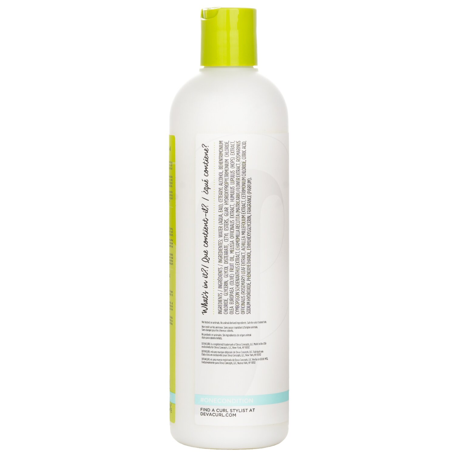 DevaCurl One Condition Original (Daily Cream Conditioner מרכך - For Curly Hair) 355ml/12oz