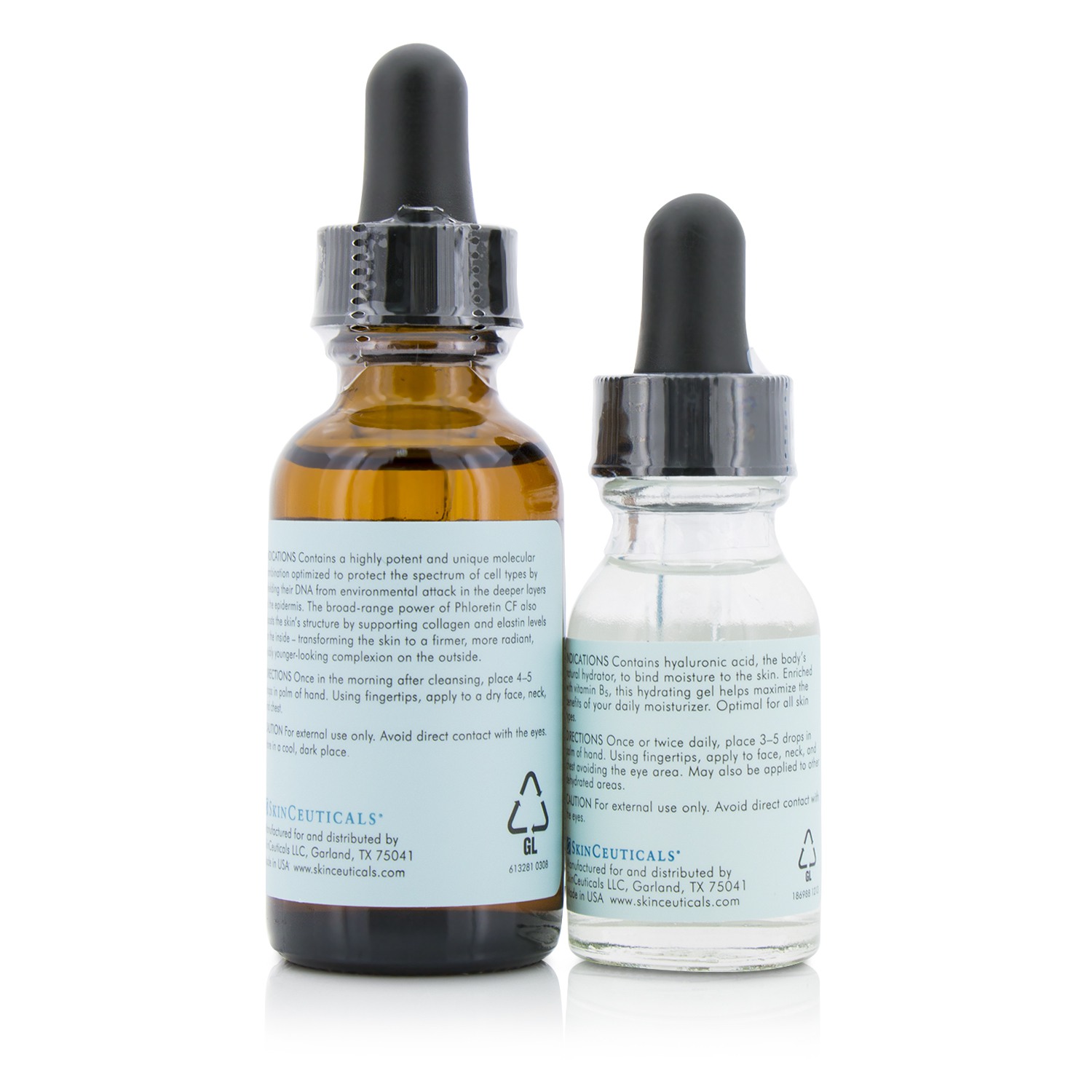 SkinCeuticals Gold Standard Kit: Phloretin CF 30ml/1oz + Hydrating B5 Gel 15ml/0.5oz 2pcs