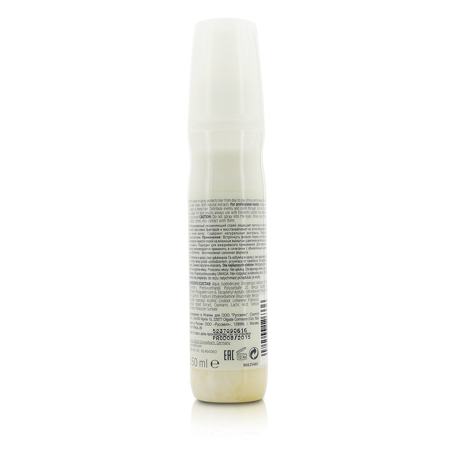 Wella Elements Leave In Conditioning Spray 150ml/5.07oz