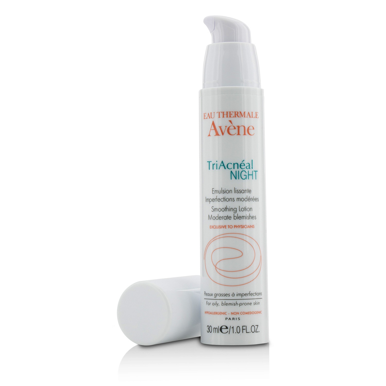 Avene TriAcneal Night Smoothing Lotion - For Oily, Blemish-Prone Skin 30ml/1oz