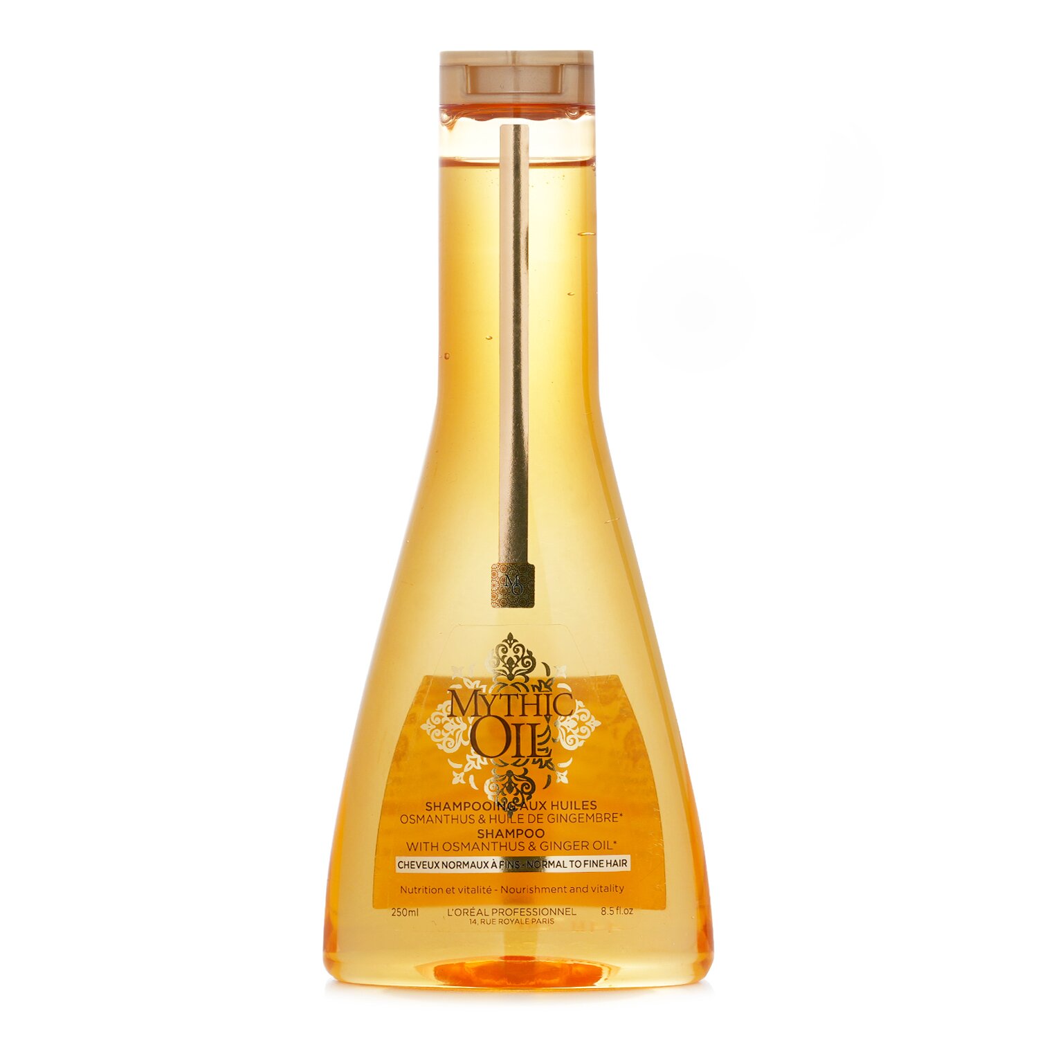 L'Oreal Professionnel Mythic Oil Շամպուն Օսմանթուսի և Կոճապղպեղի յուղով (նորմալից նուրբ մազեր) 250ml/8.5oz