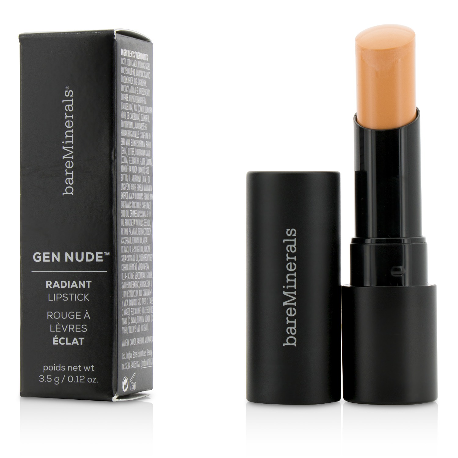 BareMinerals Gen Nude Radiant Lipstick 3.5g/0.12oz