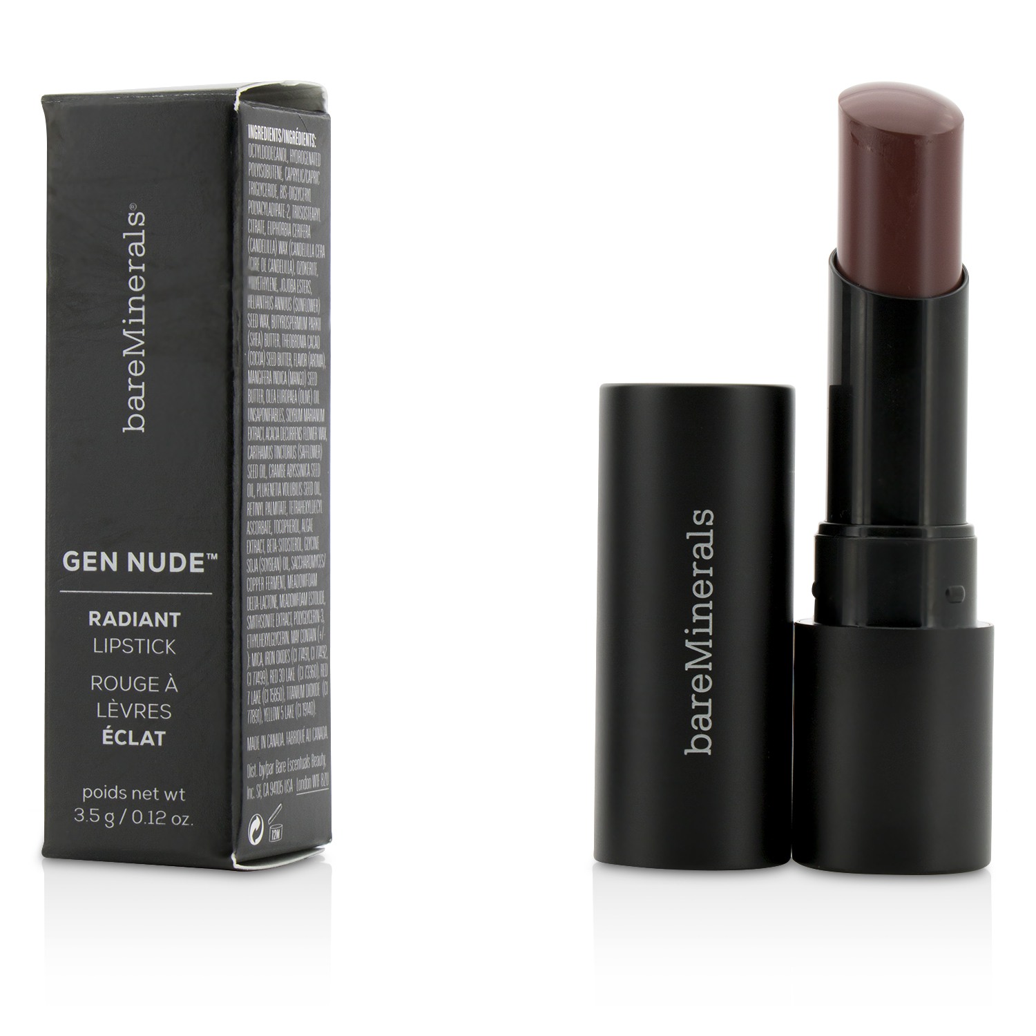 BareMinerals Gen Nude Radiant Lipstick 3.5g/0.12oz