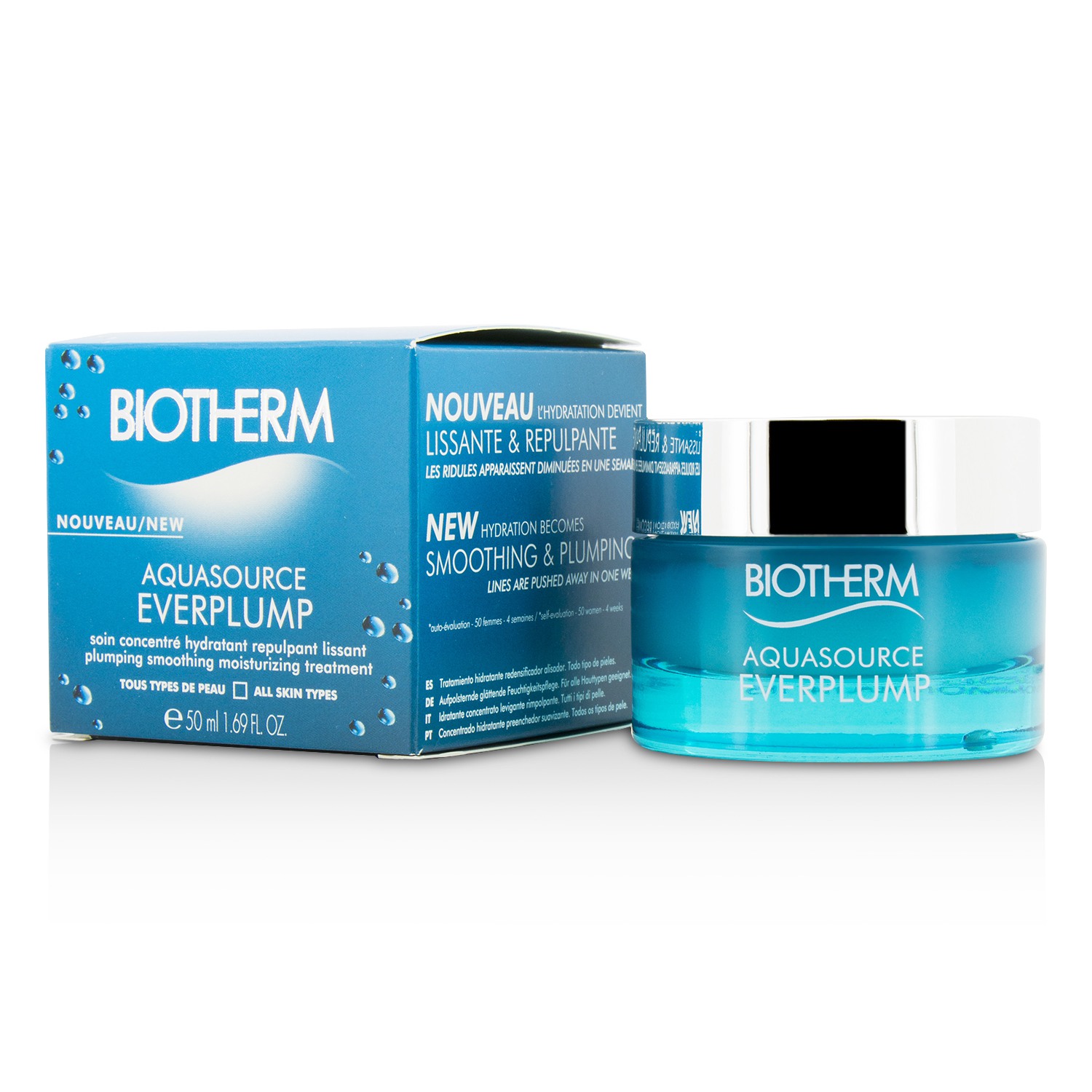 Biotherm Aquasource Everplump Разглаживающее Увлажняющее Средство 50ml/1.69oz