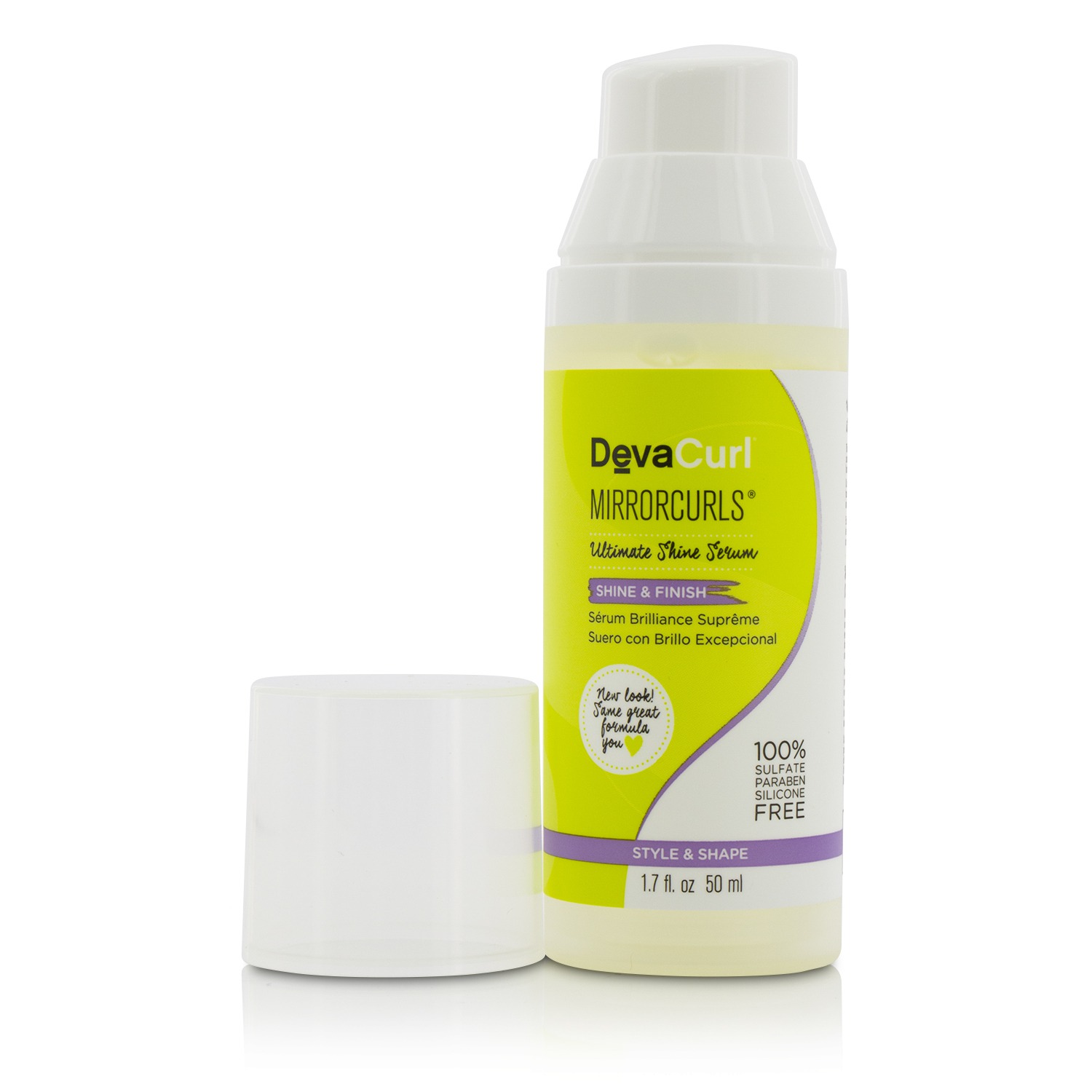 DevaCurl MirrorCurls (Ultimate Shine Serum - Shine & Finish) 50ml/1.7oz