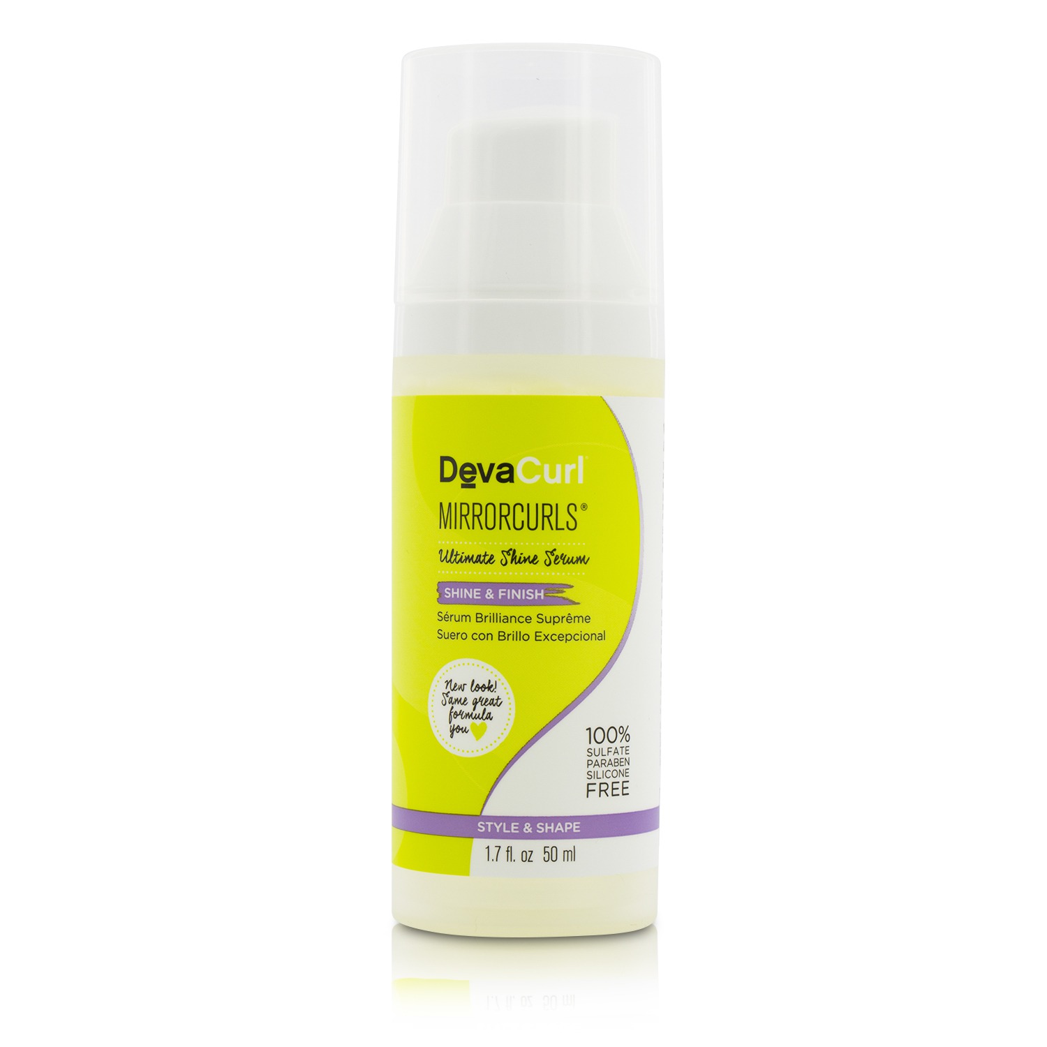 DevaCurl MirrorCurls (Ultimate Shine Serum - Shine & Finish) 50ml/1.7oz