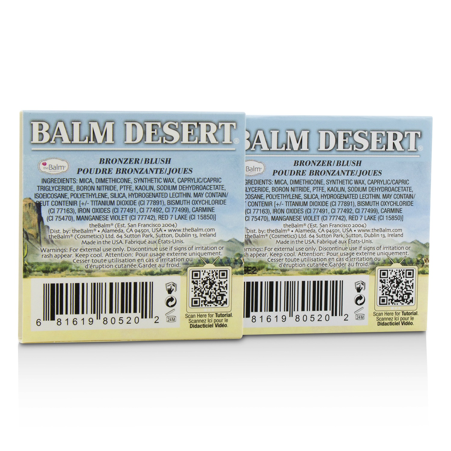 TheBalm بودرة اسمرار/أحمر خدود Balm Desert 6.39g/0.225oz