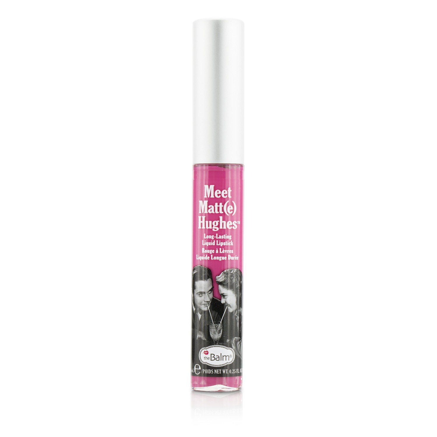 TheBalm Meet Matte Hughes Long Lasting Liquid Lipstick שפתון נוזלי 7.4ml/0.25oz