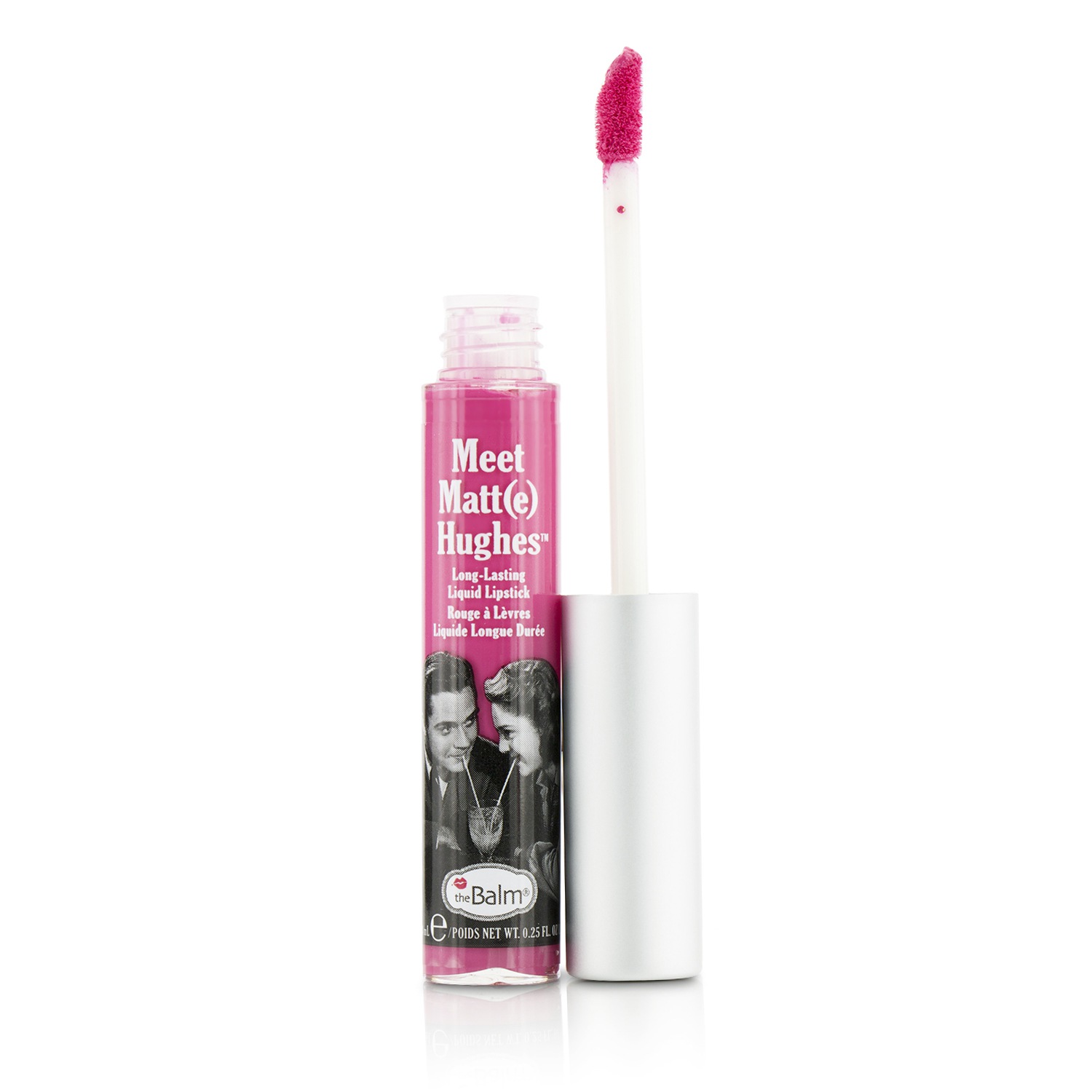 TheBalm أحمر شفاه سائل طويل الأمد Meet Matte Hughes 7.4ml/0.25oz