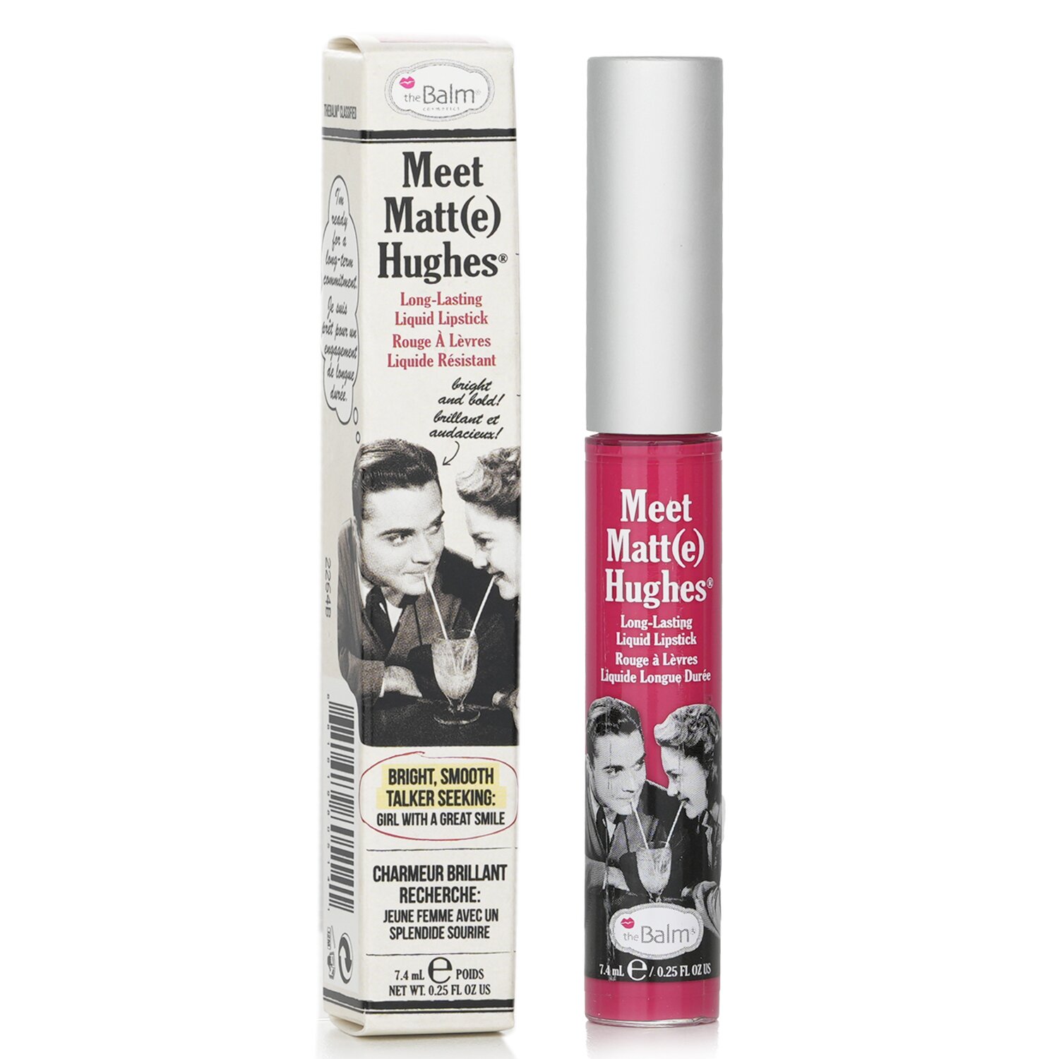 TheBalm Meet Matte Hughes Long Lasting Liquid Lipstick 7.4ml/0.25oz