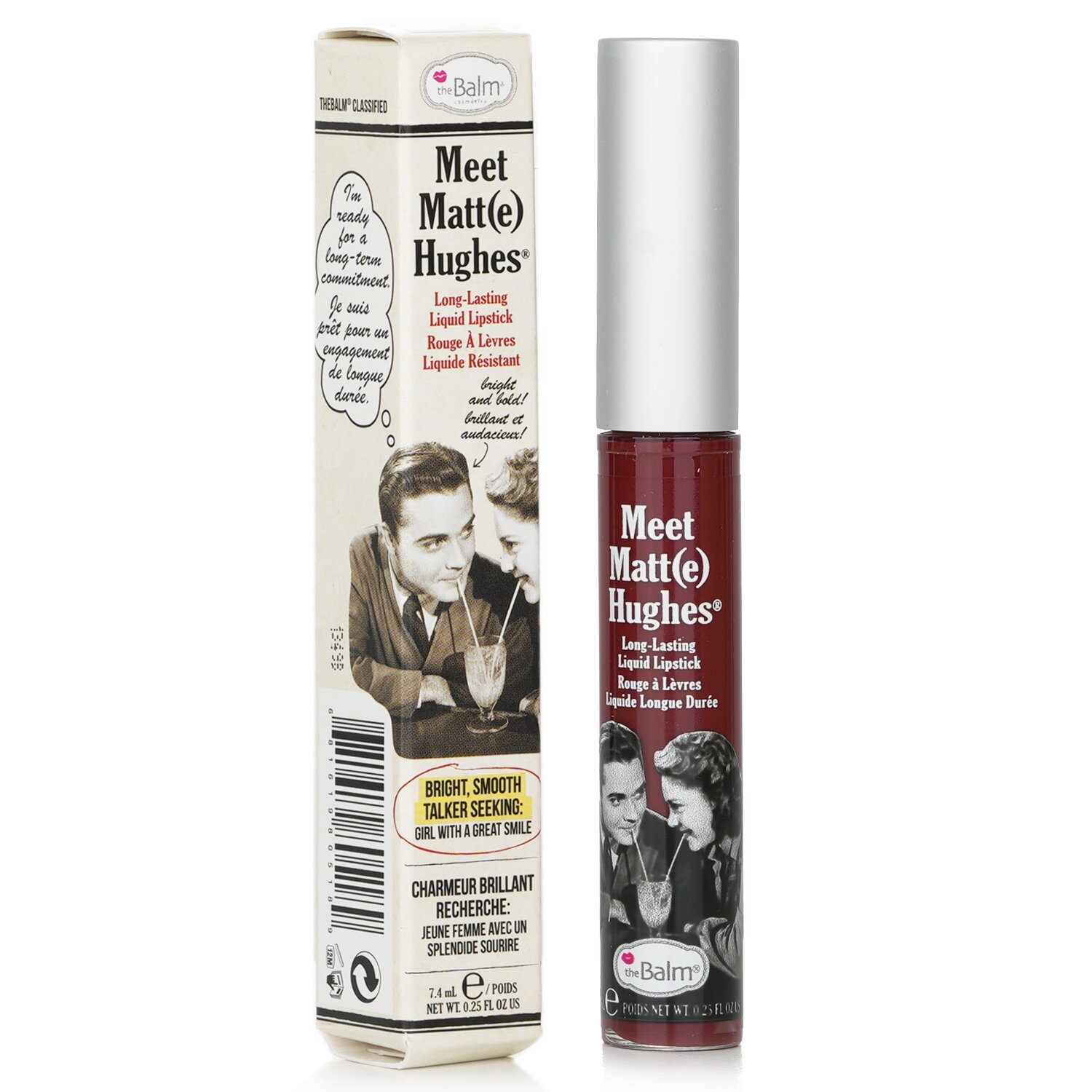 TheBalm Meet Matte Hughes Long Lasting Liquid Lipstick 7.4ml/0.25oz